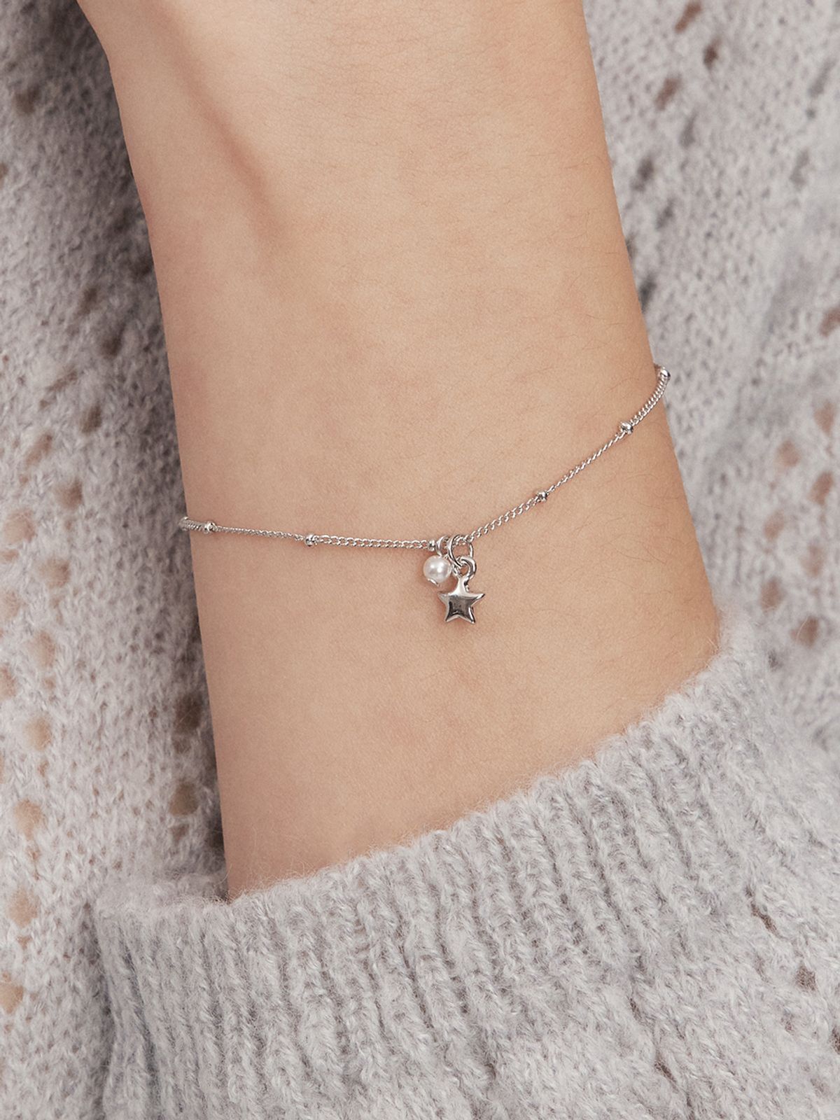 앵브록스(ENGBROX) starlight pearl bracelet