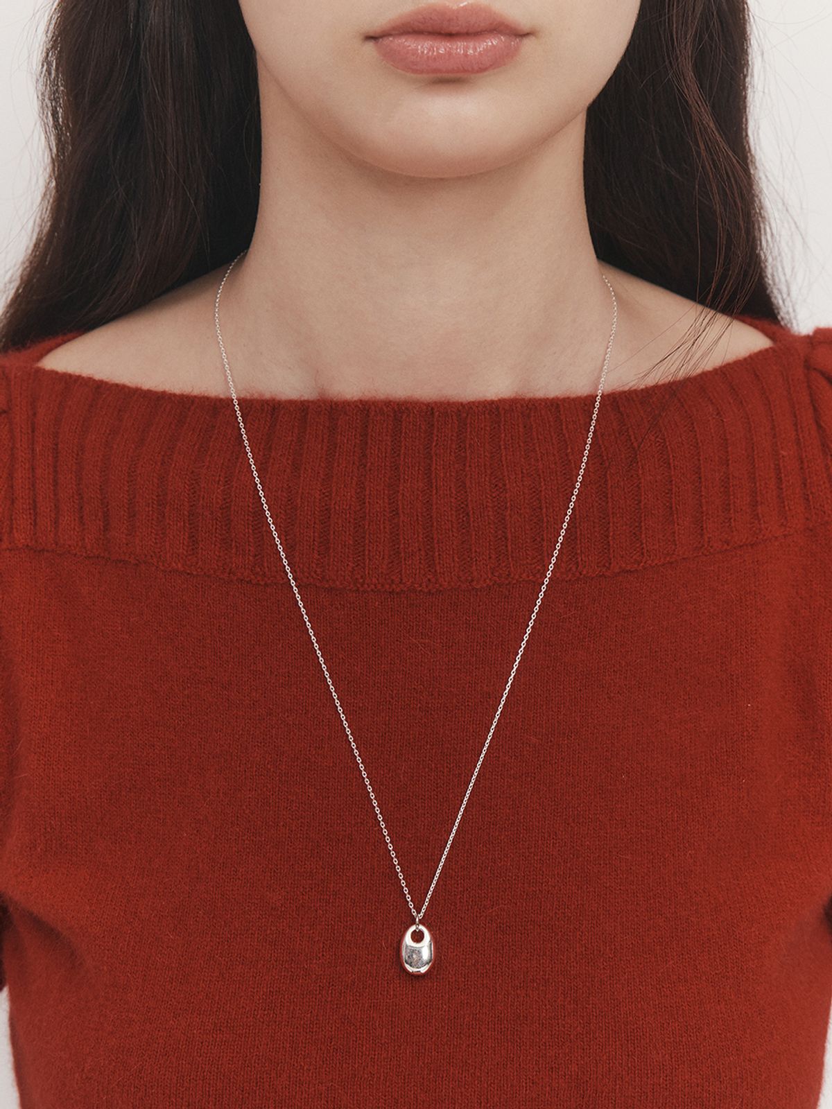 앵브록스(ENGBROX) mute long necklace