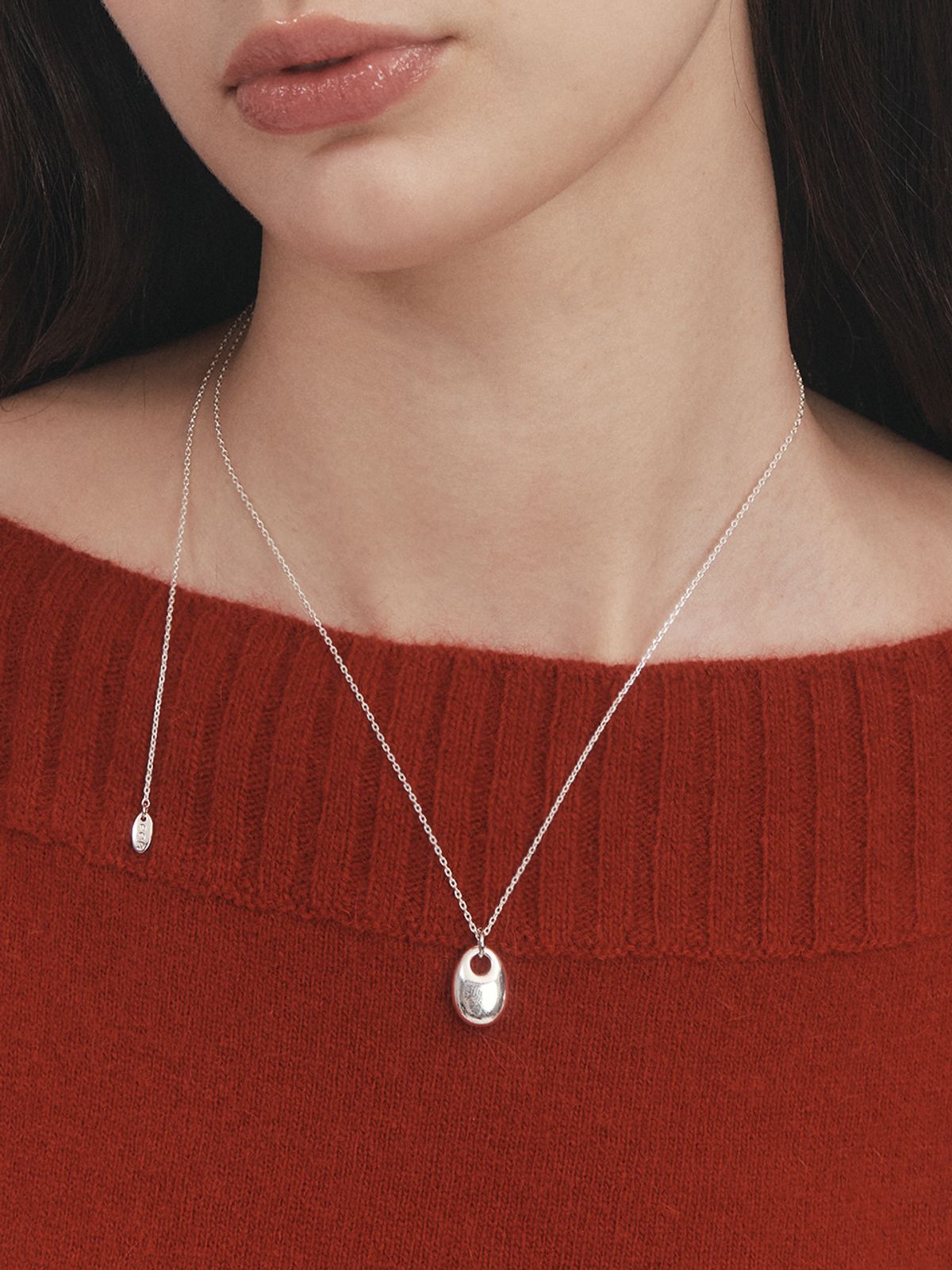 앵브록스(ENGBROX) mute long necklace
