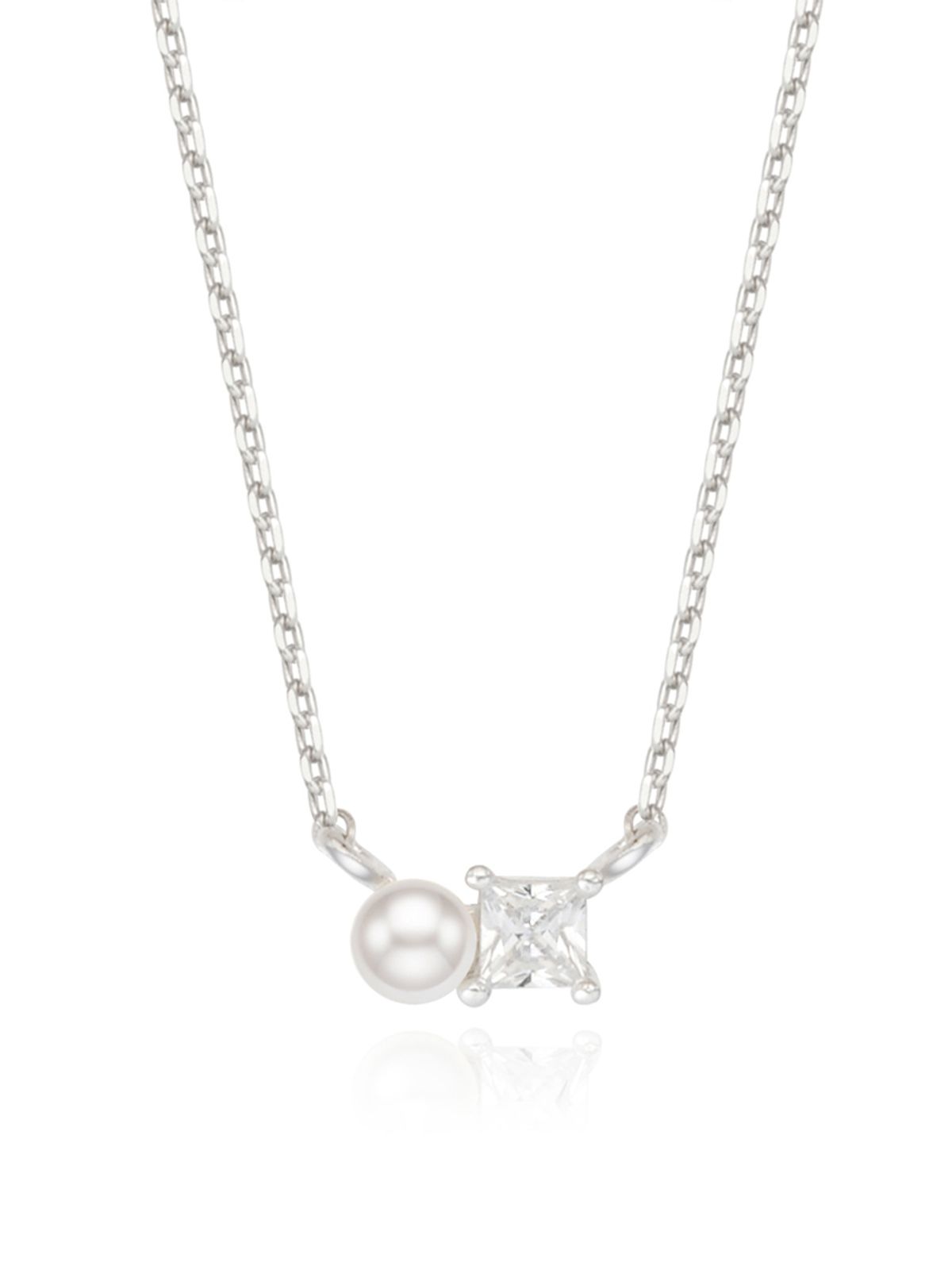 앵브록스(ENGBROX) [silver925] berry cubic pearl necklace