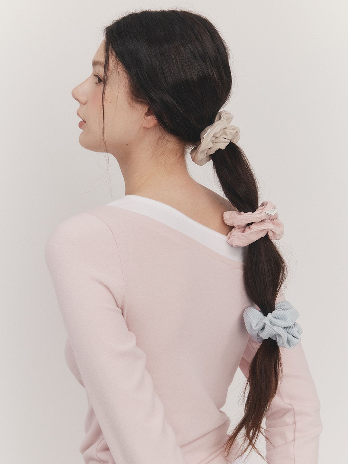 앵브록스(ENGBROX) mellow corduroy scrunchie_5 colors