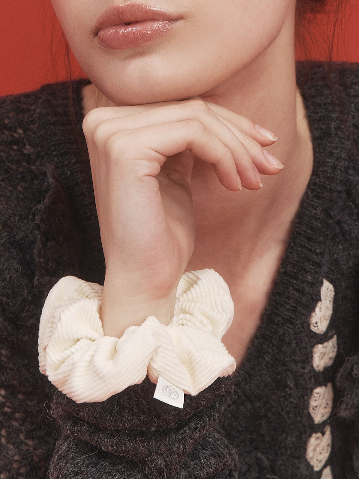 앵브록스(ENGBROX) mellow corduroy scrunchie_5 colors