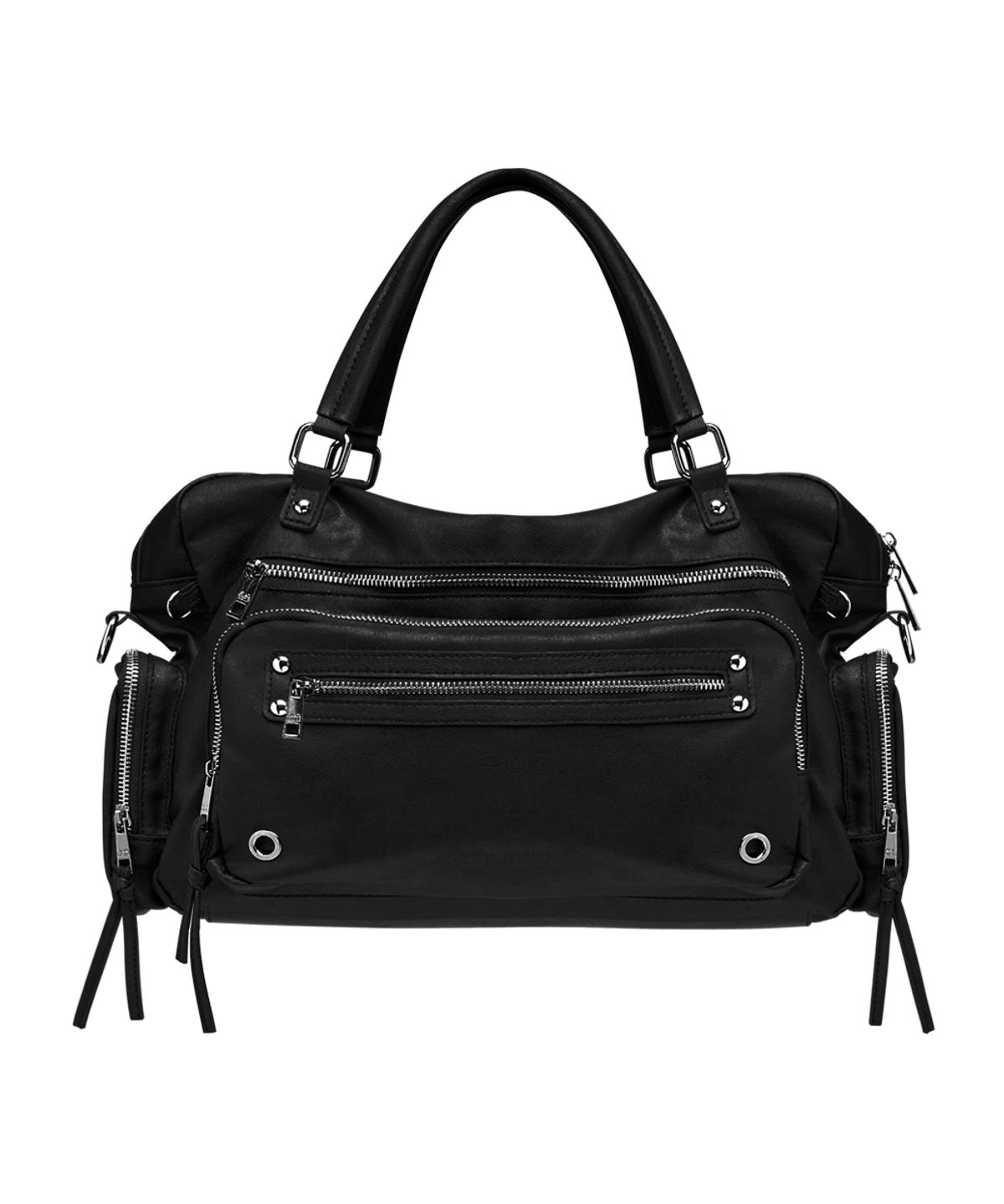 블랙 퍼플(BLACK PURPLE) 브레드 백 Bread Bag_Black