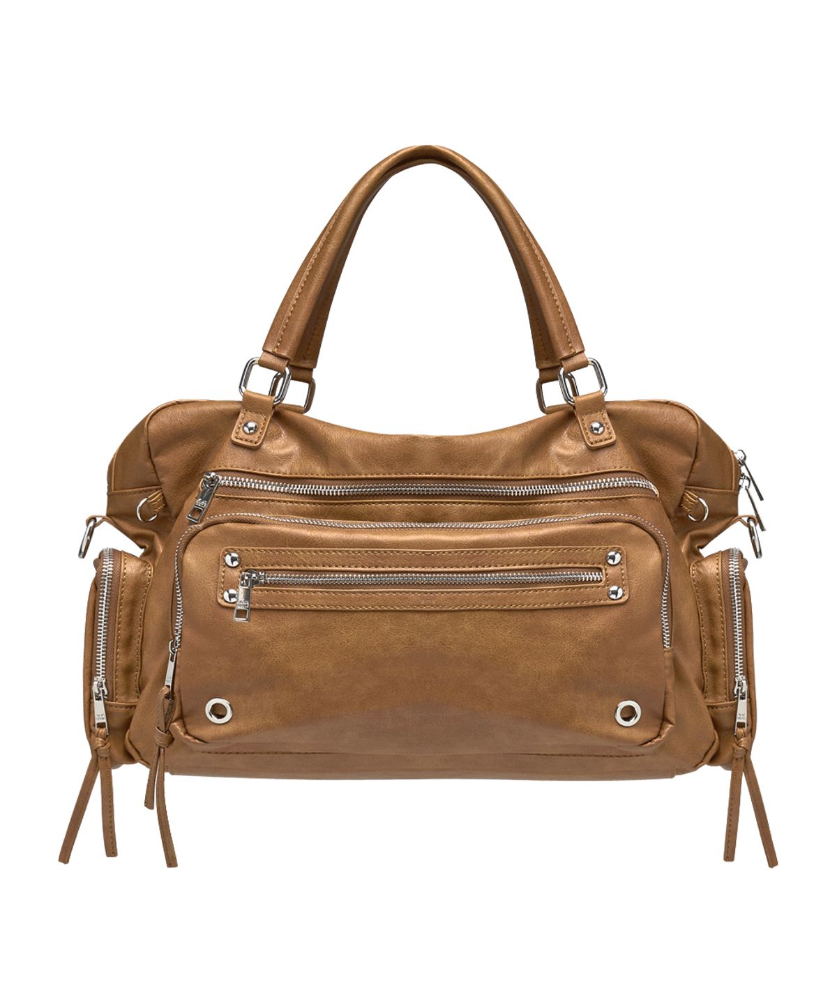 블랙 퍼플(BLACK PURPLE) 브레드 백 Bread Bag_Caramel Brown