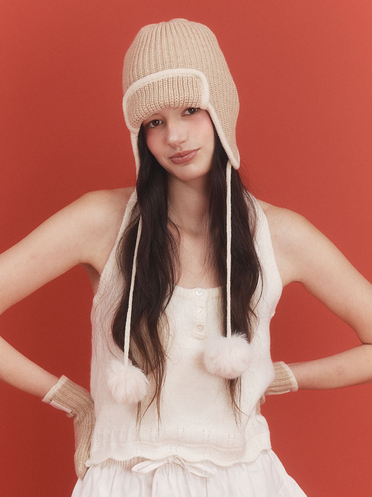 앵브록스(ENGBROX) pookie knit trooper hat_3 colors