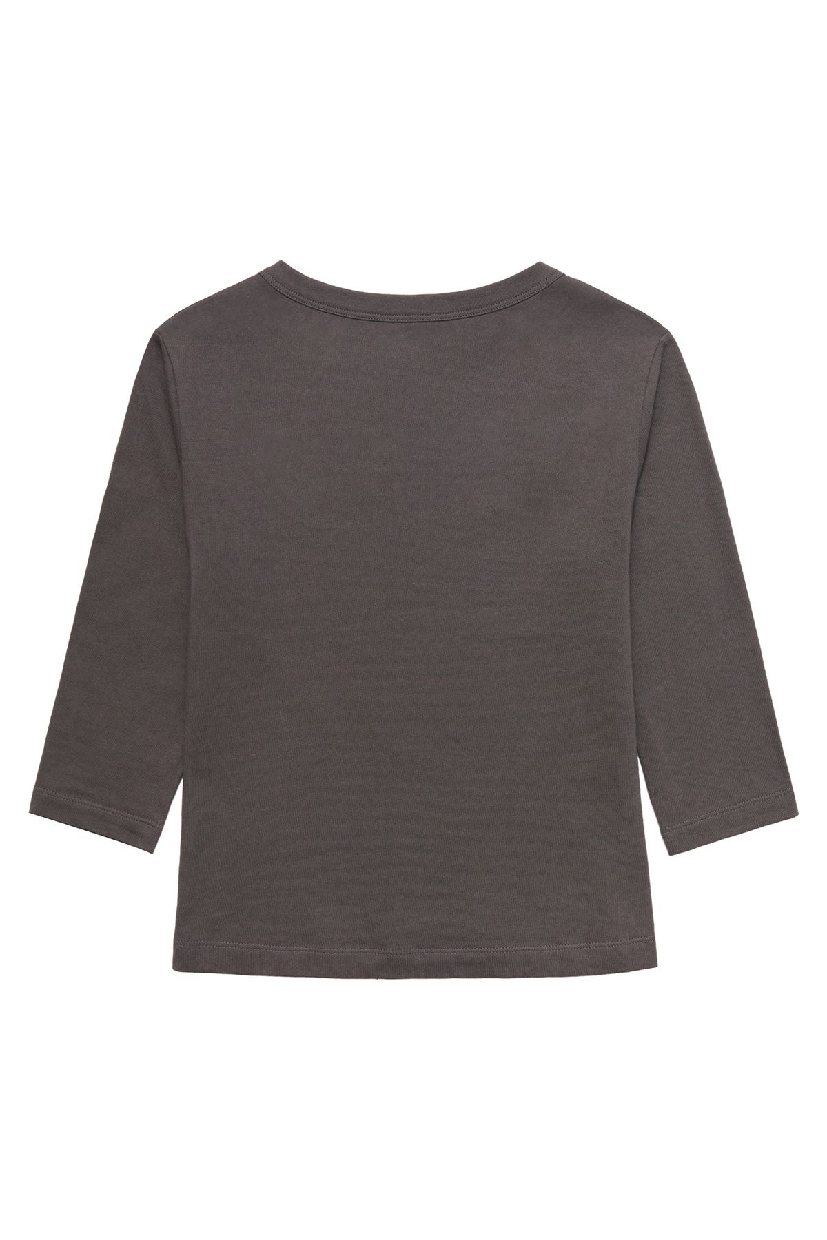 오에잇(O8IGHT) Button Point 7 Tee, MOCHA
