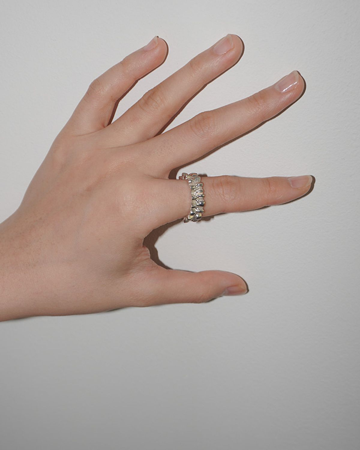 페어오브러브(PAIR OF LOVE) [925SILVER]SATIN FRILL RING