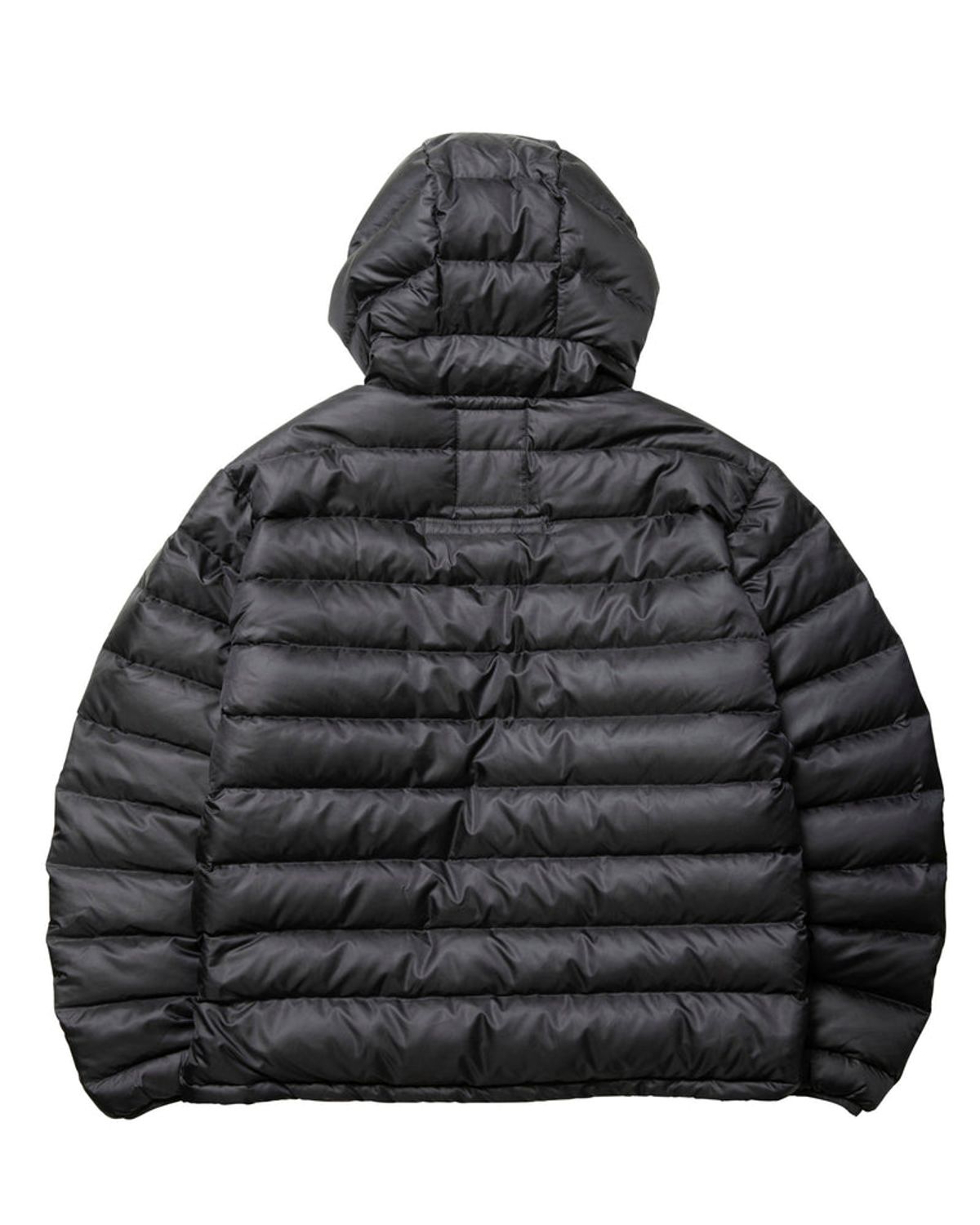 찬스클로딩(CHANCE CLOTHING) DOWN HALF ZIP HOODIE - BLACK