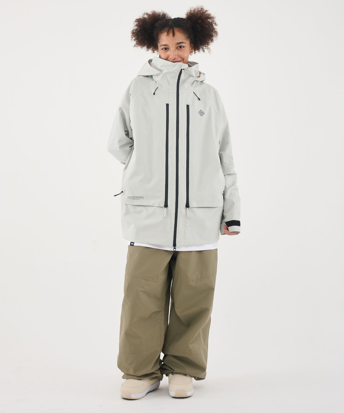 돌아우터웨어(DOLL OUTERWEAR) 2526 레귤러 팬츠 KHAKI 남녀공용
