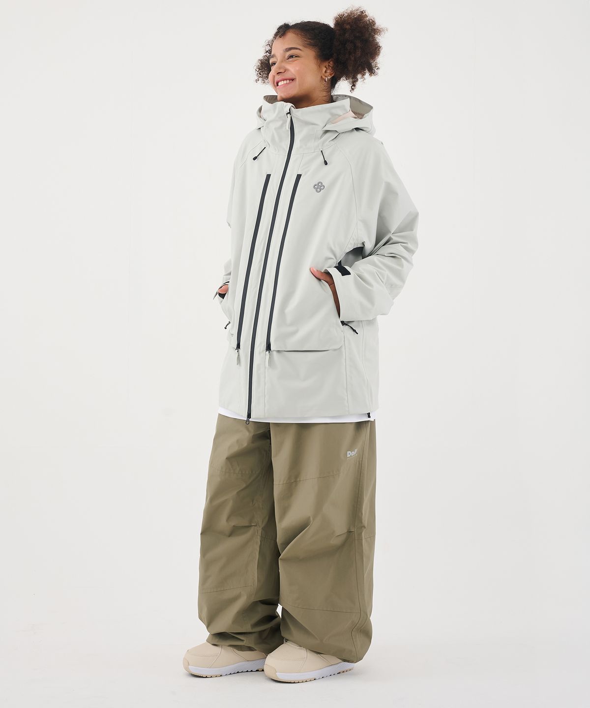 돌아우터웨어(DOLL OUTERWEAR) 2526 레귤러 팬츠 KHAKI 남녀공용