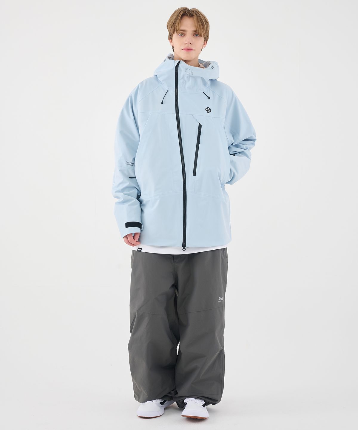 돌아우터웨어(DOLL OUTERWEAR) 2526 레귤러 팬츠 GRAY 남녀공용