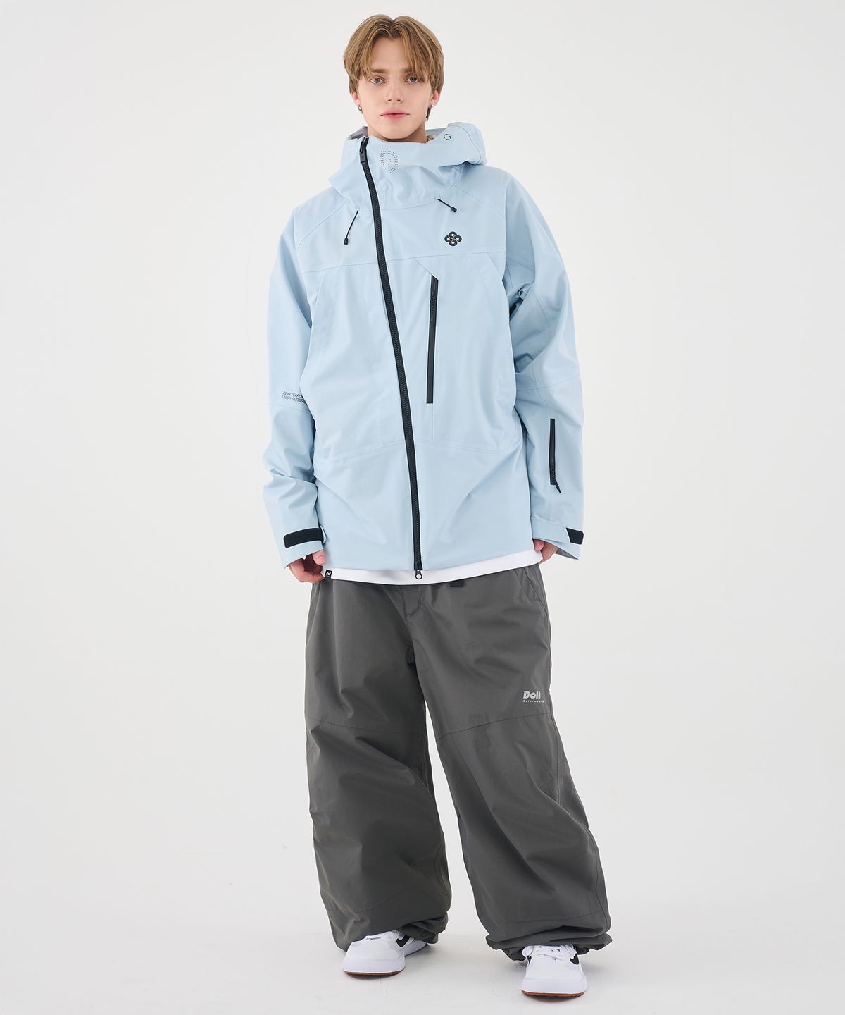 돌아우터웨어(DOLL OUTERWEAR) 2526 레귤러 팬츠 GRAY 남녀공용