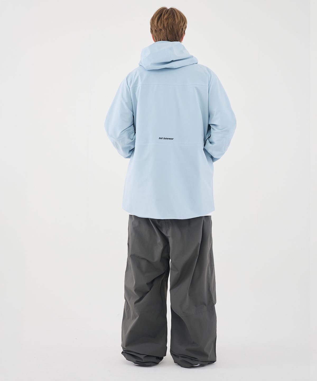 돌아우터웨어(DOLL OUTERWEAR) 2526 레귤러 팬츠 GRAY 남녀공용