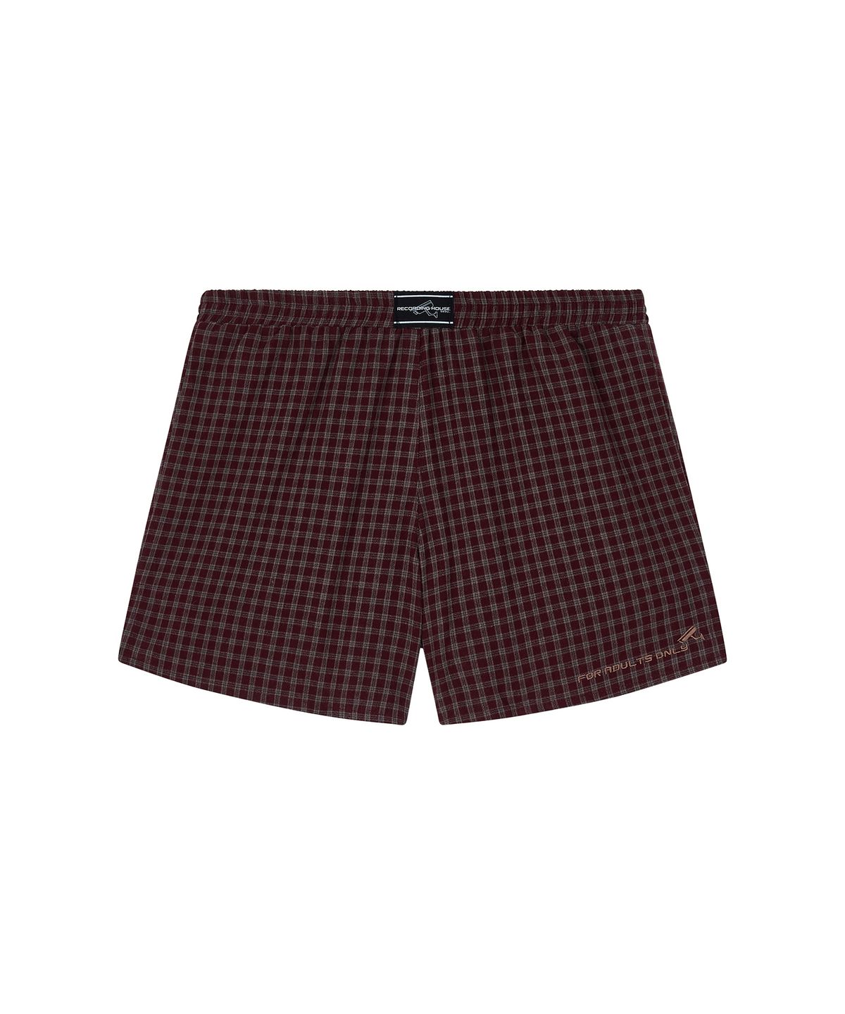 레코딩하우스(RECORDINGHOUSE) REC CLASSIC TRUNK [CHECK RED]