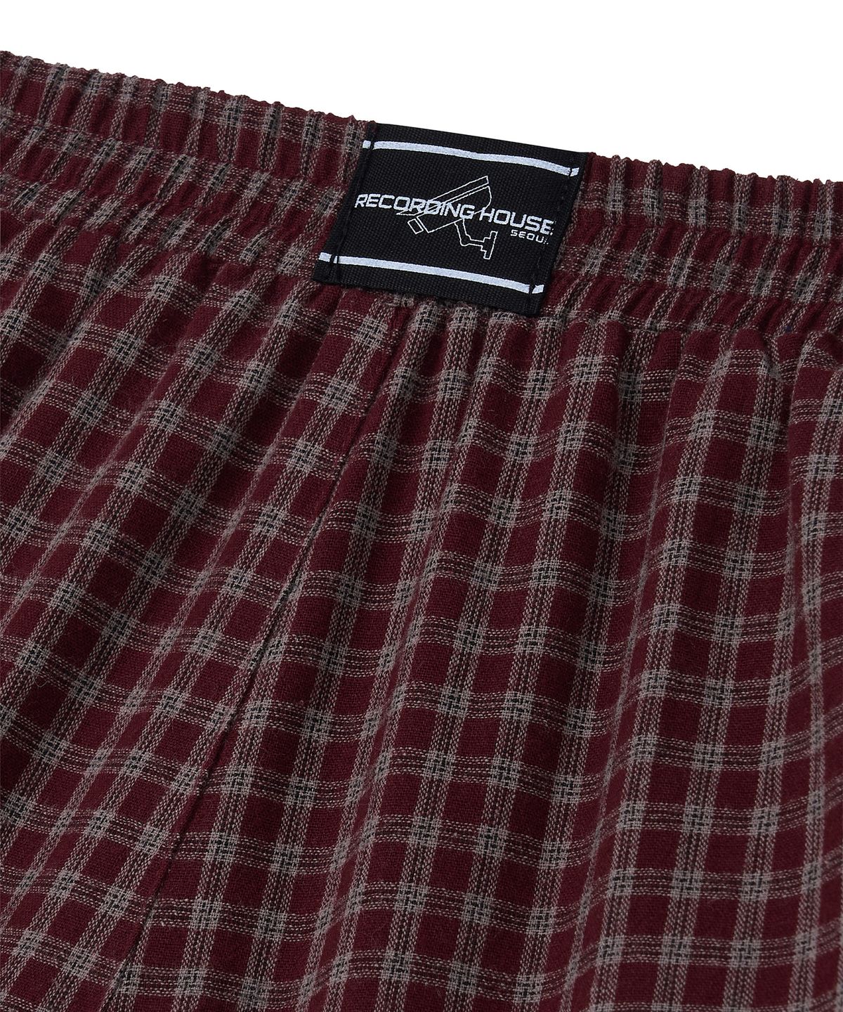 레코딩하우스(RECORDINGHOUSE) REC CLASSIC TRUNK [CHECK RED]