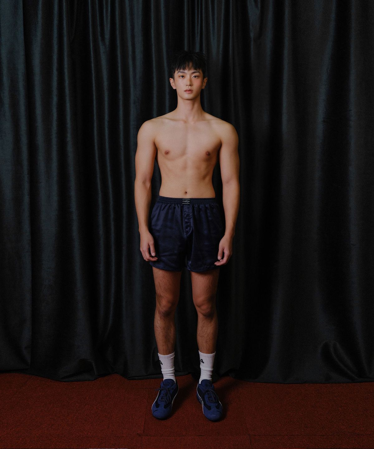 레코딩하우스(RECORDINGHOUSE) REC NIGHT TRUNK [NAVY]