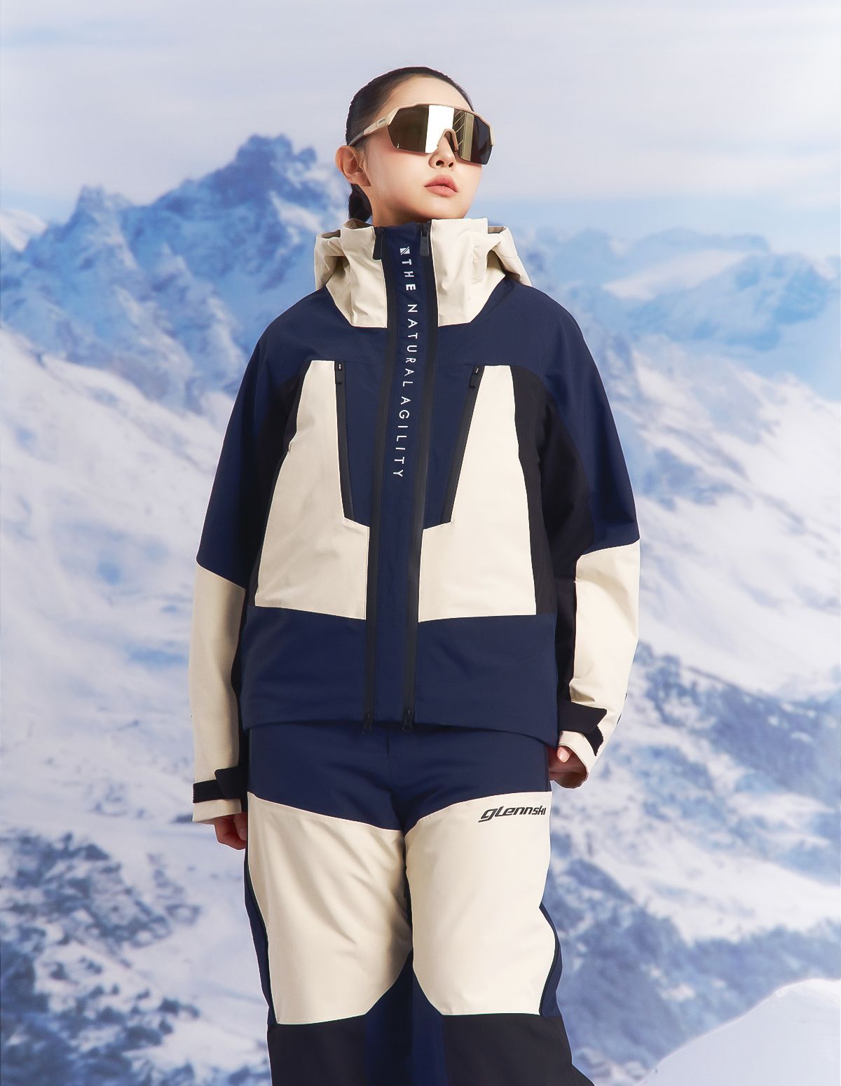 글렌스키(GLENNSKI) 26 TP Q Set - Navy