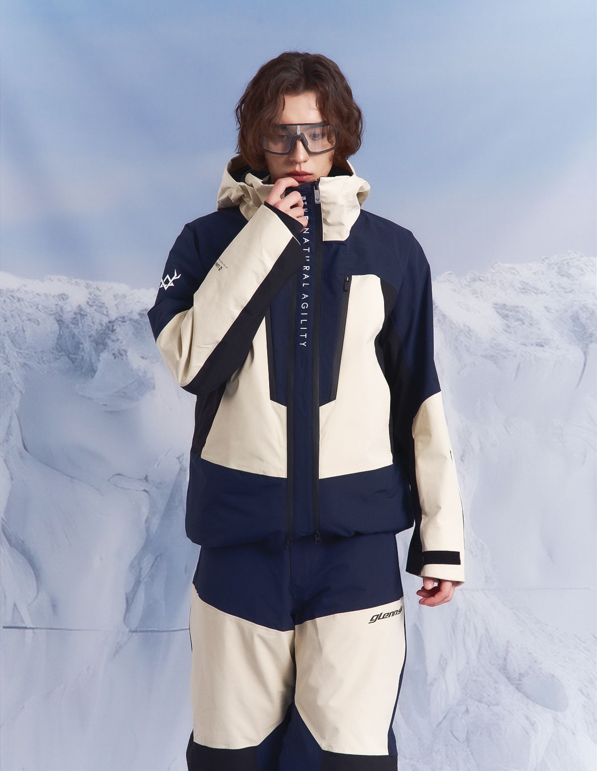 글렌스키(GLENNSKI) 26 TP Q Set - Navy