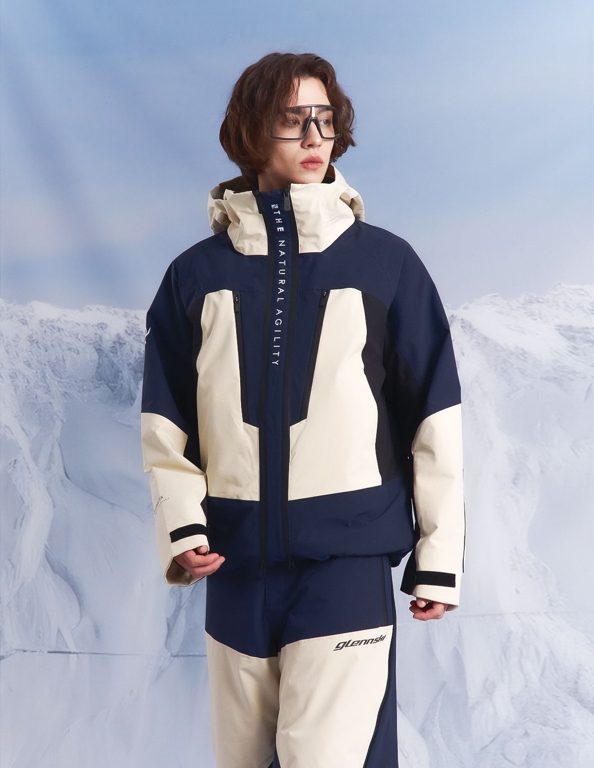 글렌스키(GLENNSKI) 26 TP Q Set - Navy