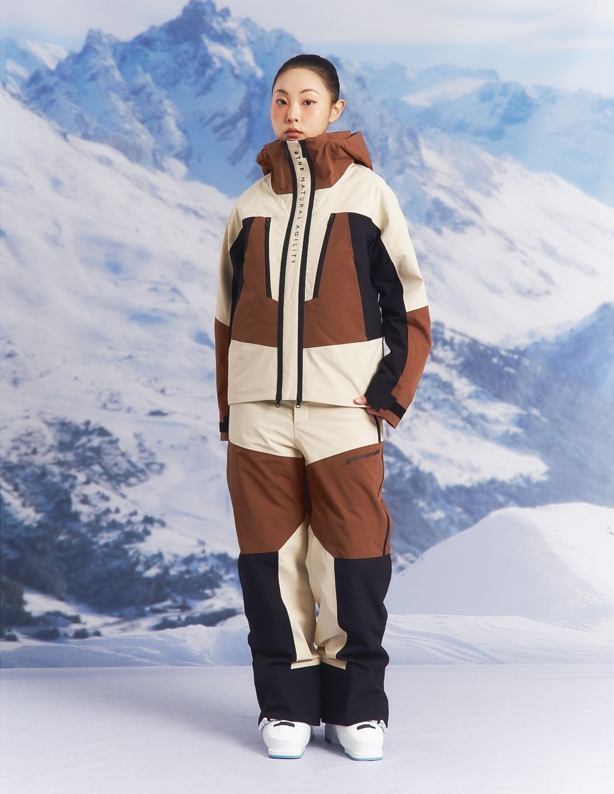 글렌스키(GLENNSKI) 26 TP Q Set - Brown