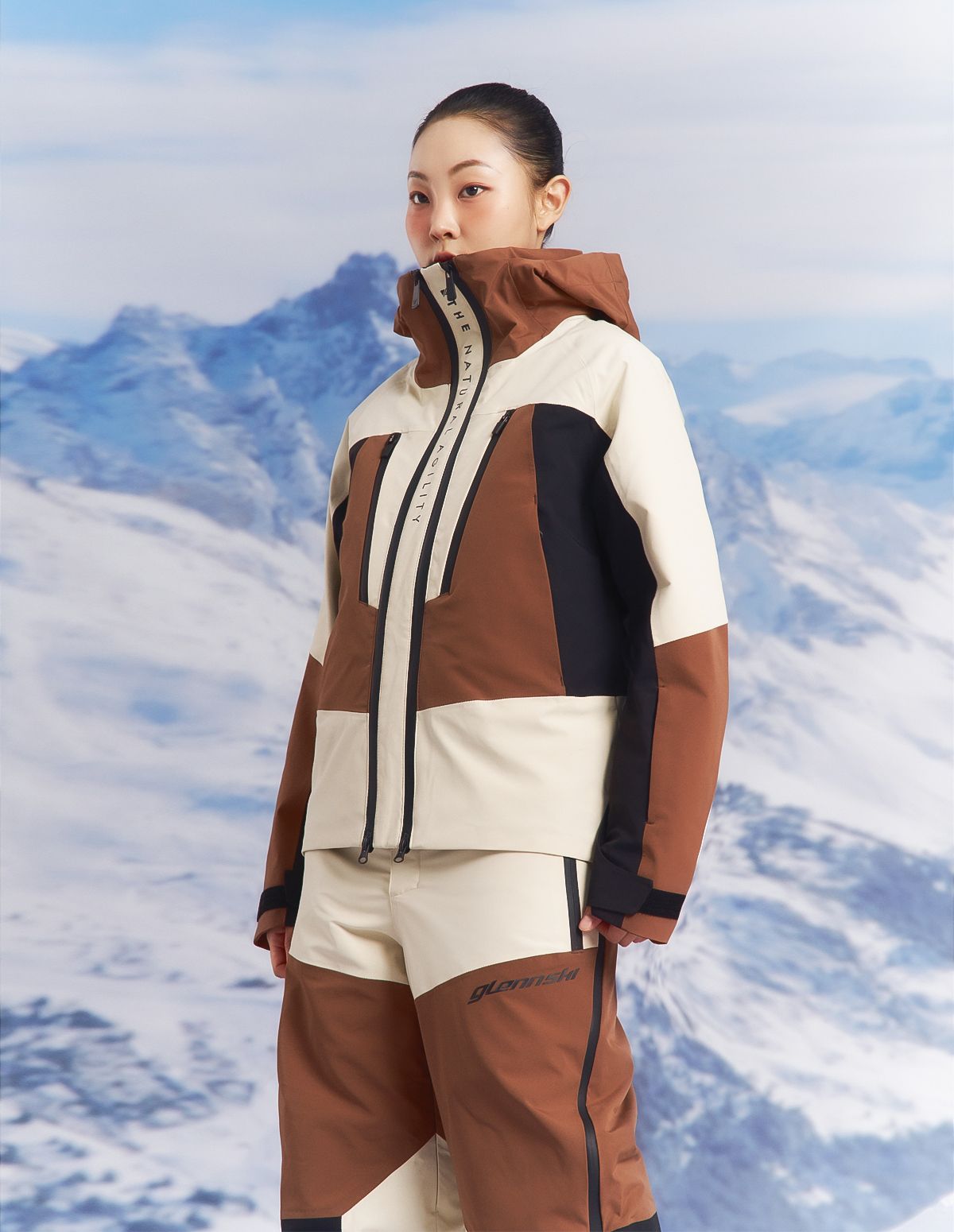 글렌스키(GLENNSKI) 26 TP Q Set - Brown