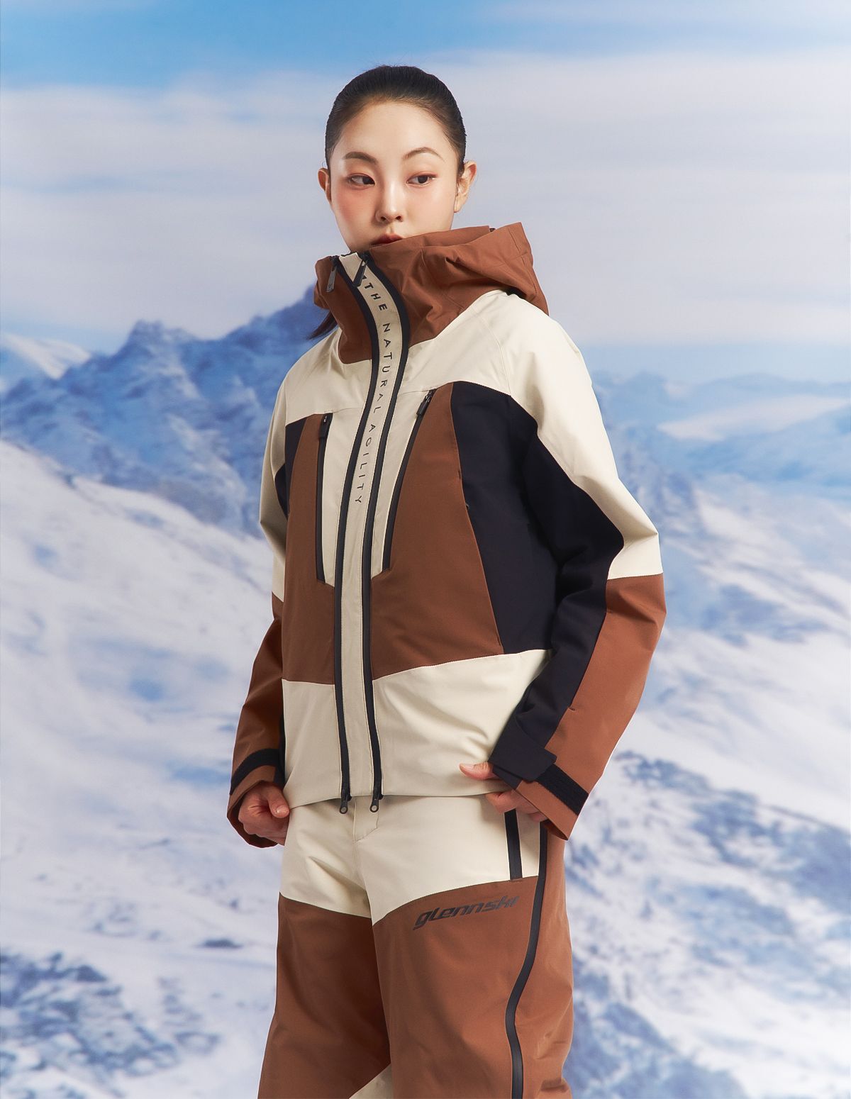 글렌스키(GLENNSKI) 26 TP Q Set - Brown