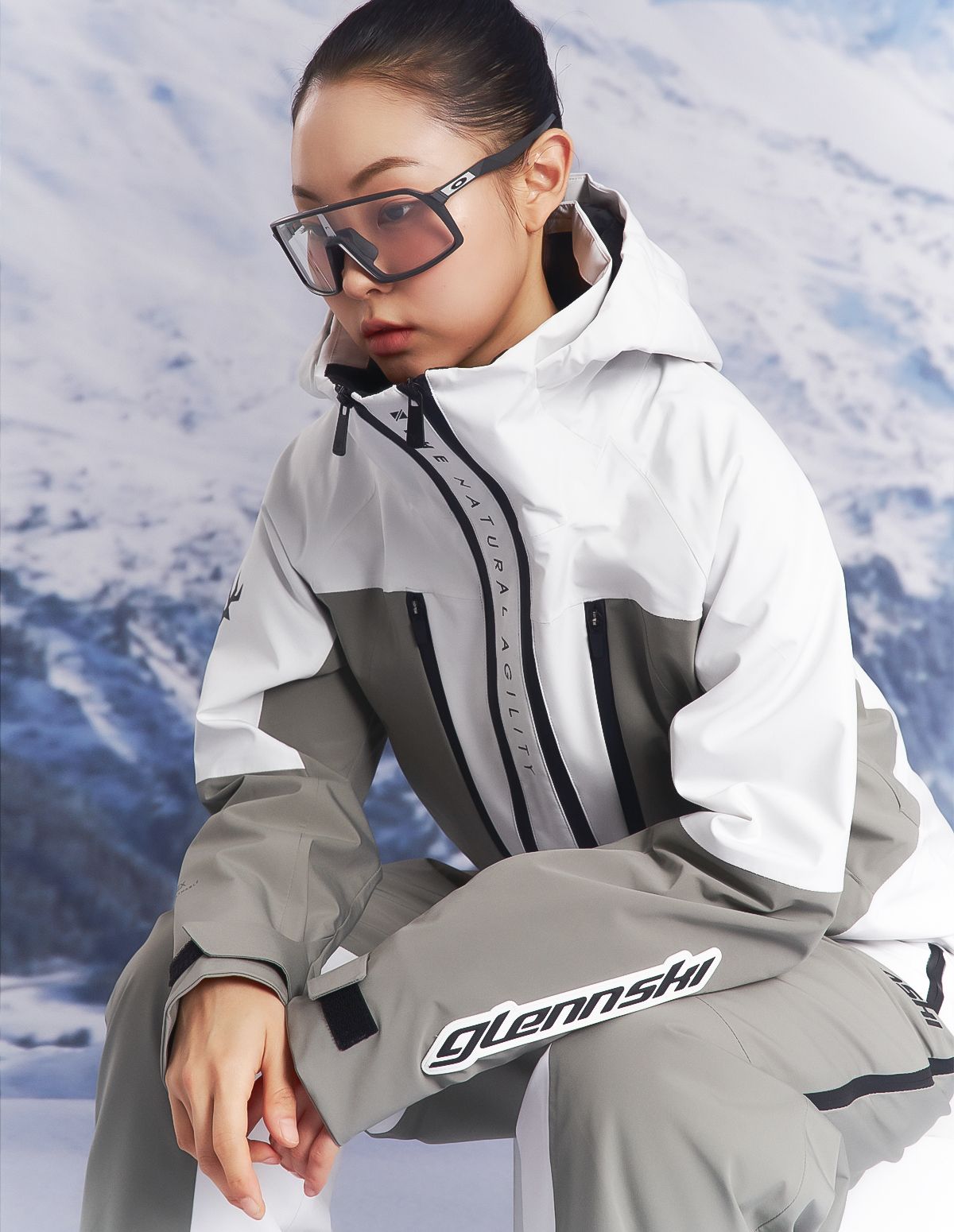 글렌스키(GLENNSKI) 26 TP Q Set - White