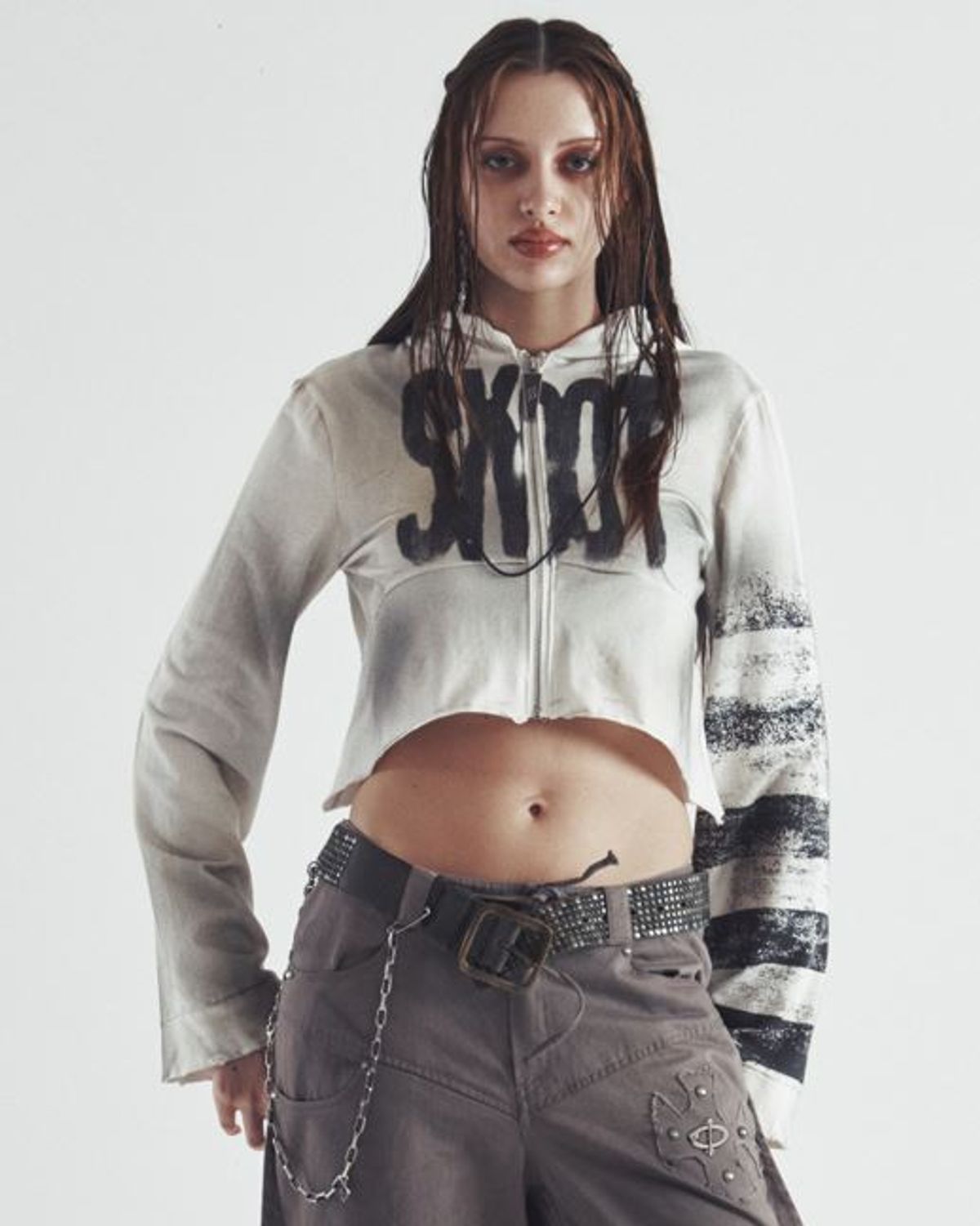 스쿠읏 핸드미다운즈(SKOOT HANDMEDOWNS) Zizi Shirt Hoodie