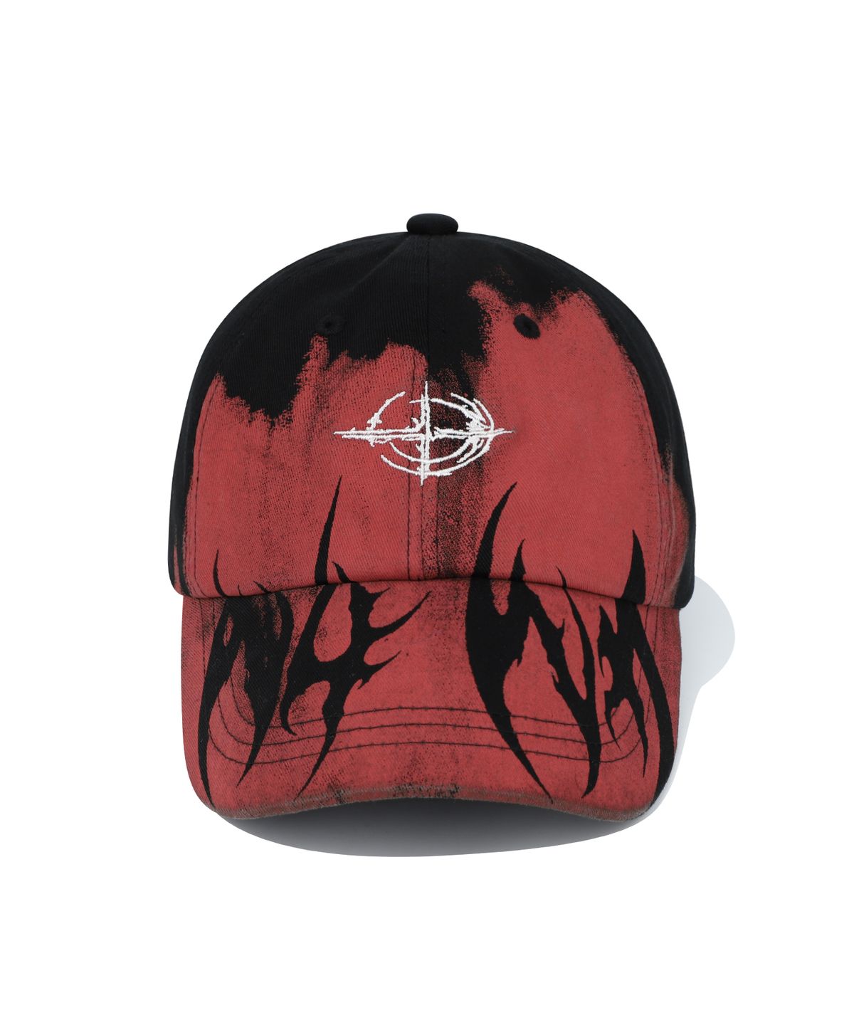 낫포너드(NOT4NERD) Fade N4ND Hook Logo Ball Cap - Black
