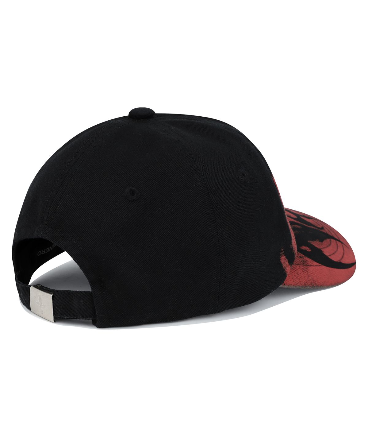 낫포너드(NOT4NERD) Fade N4ND Hook Logo Ball Cap - Black