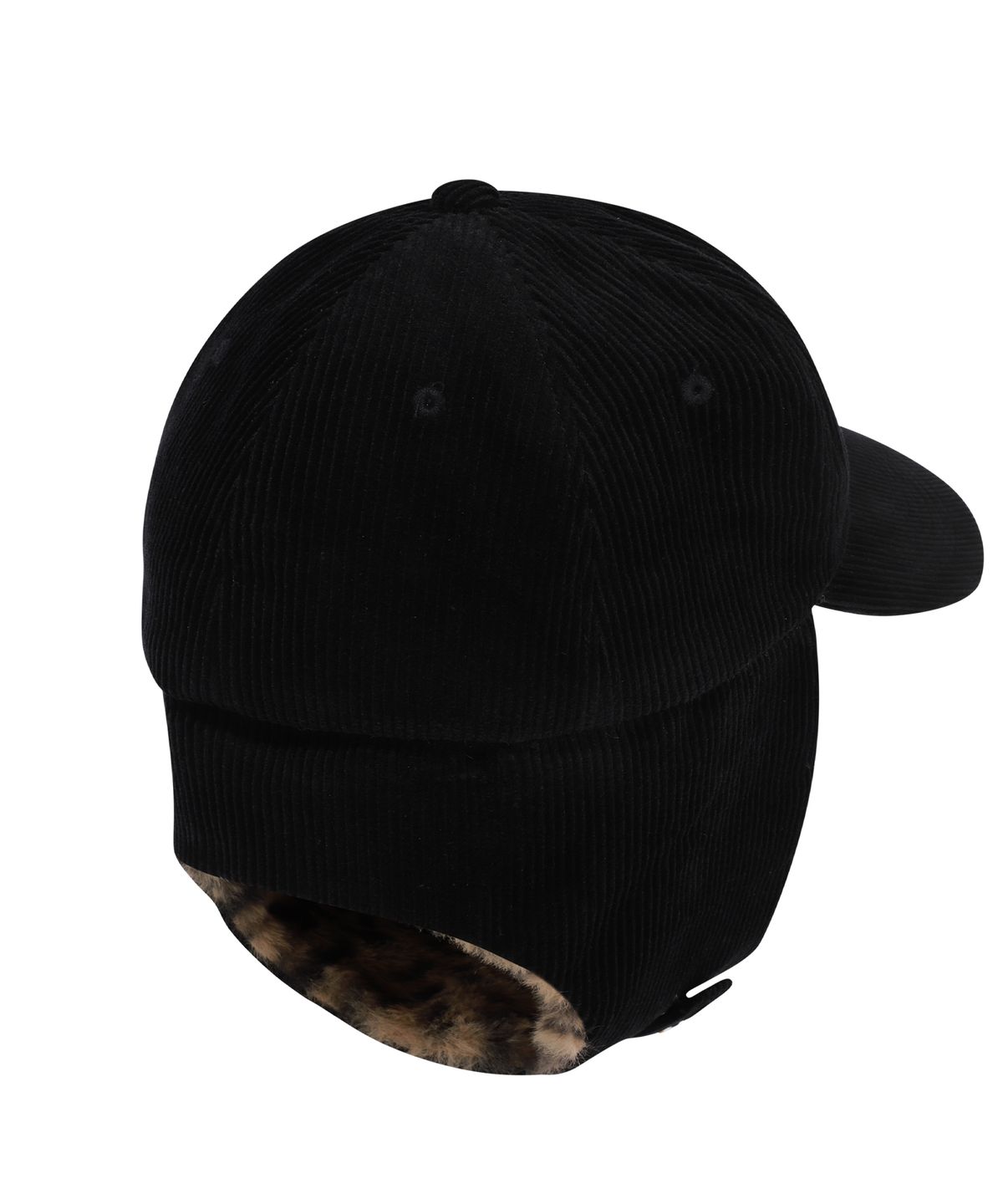 낫포너드(NOT4NERD) Abyss Crest Ear Flap Cap - Black