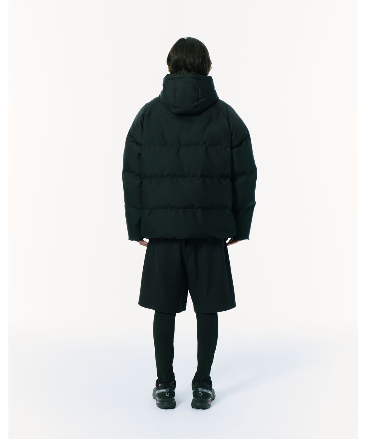 밀라코드(MILACODE) Cordura Hoodie Padding (3M Featherless) Semi Over Fit (BLACK)