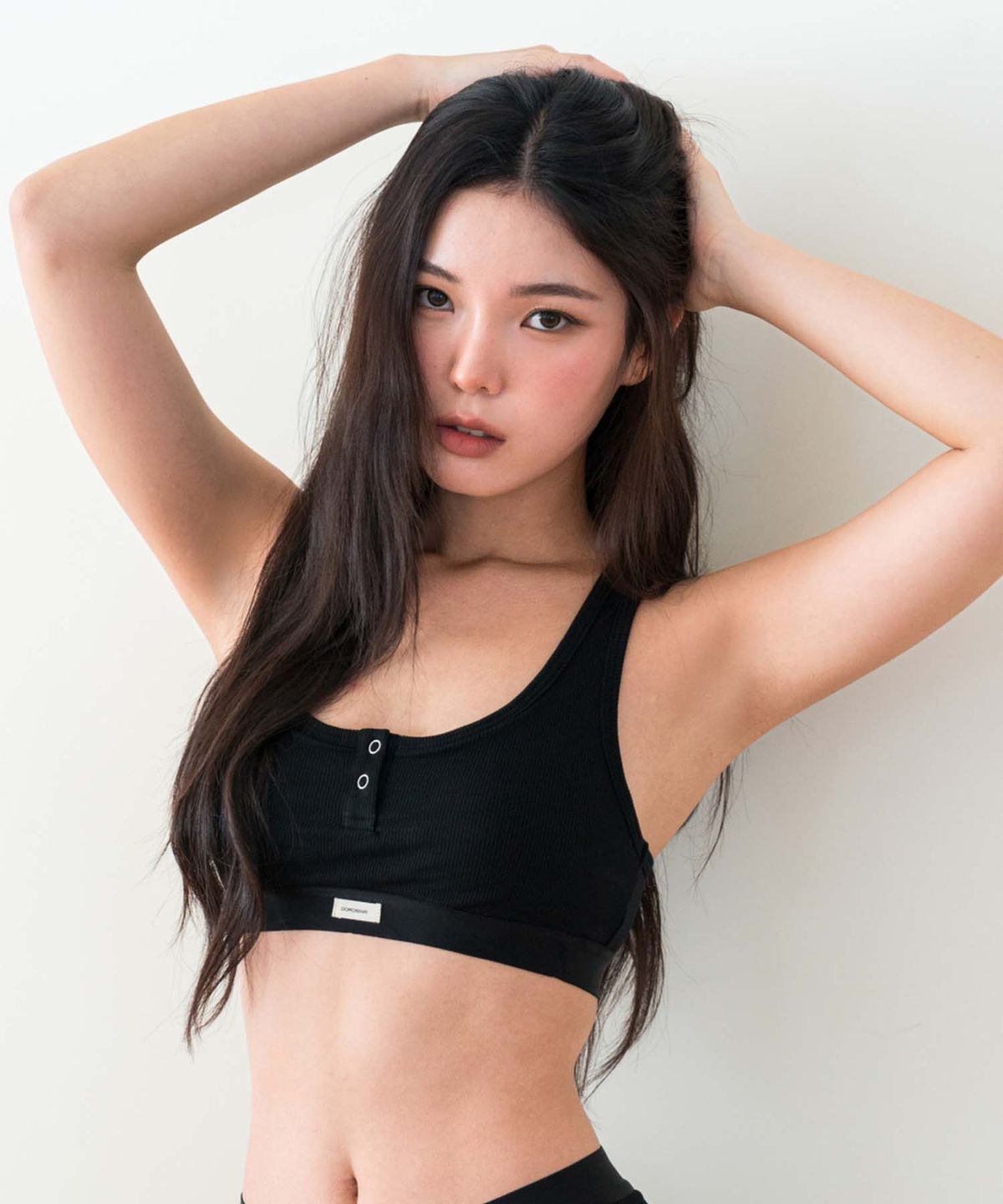 도로시와(DOROSIWA) Minimal Garments Snap Banding Bralette