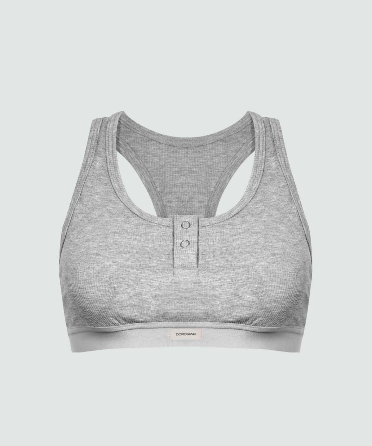 도로시와(DOROSIWA) Minimal Garments Snap Banding Bralette