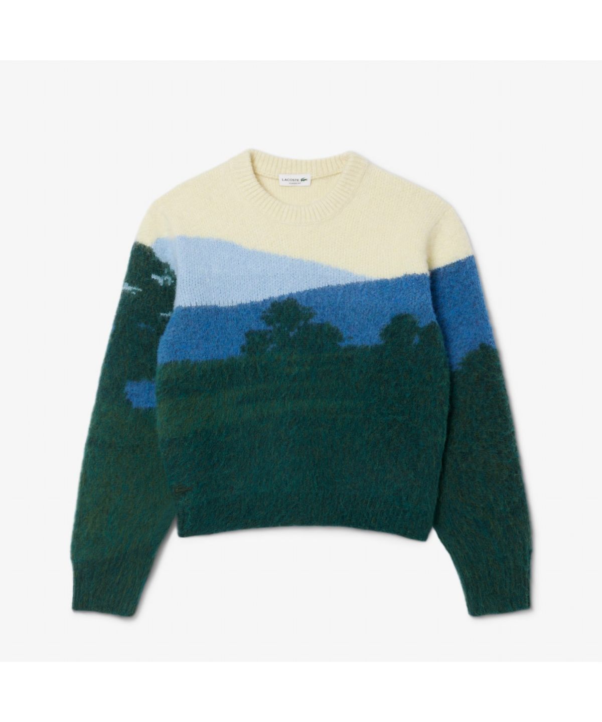 라코스테(LACOSTE) 남성 홀리데이 자카드 스웨터 AH5945-55N 9IK