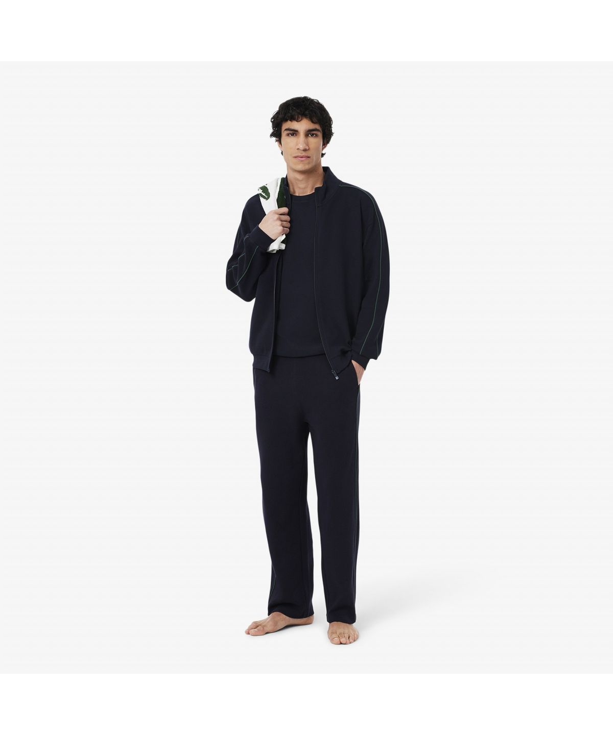 라코스테(LACOSTE) 남성 하이넥 스웻셔츠 라운지웨어 SH9169-55G FW7