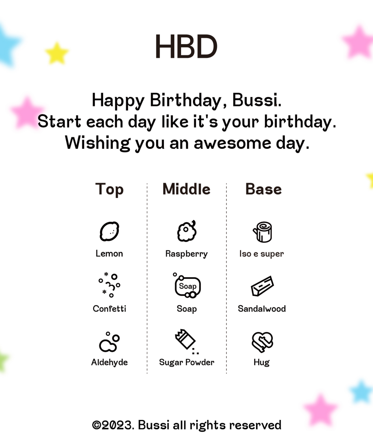 부씨(BUSSI) 퍼퓸 핸드
