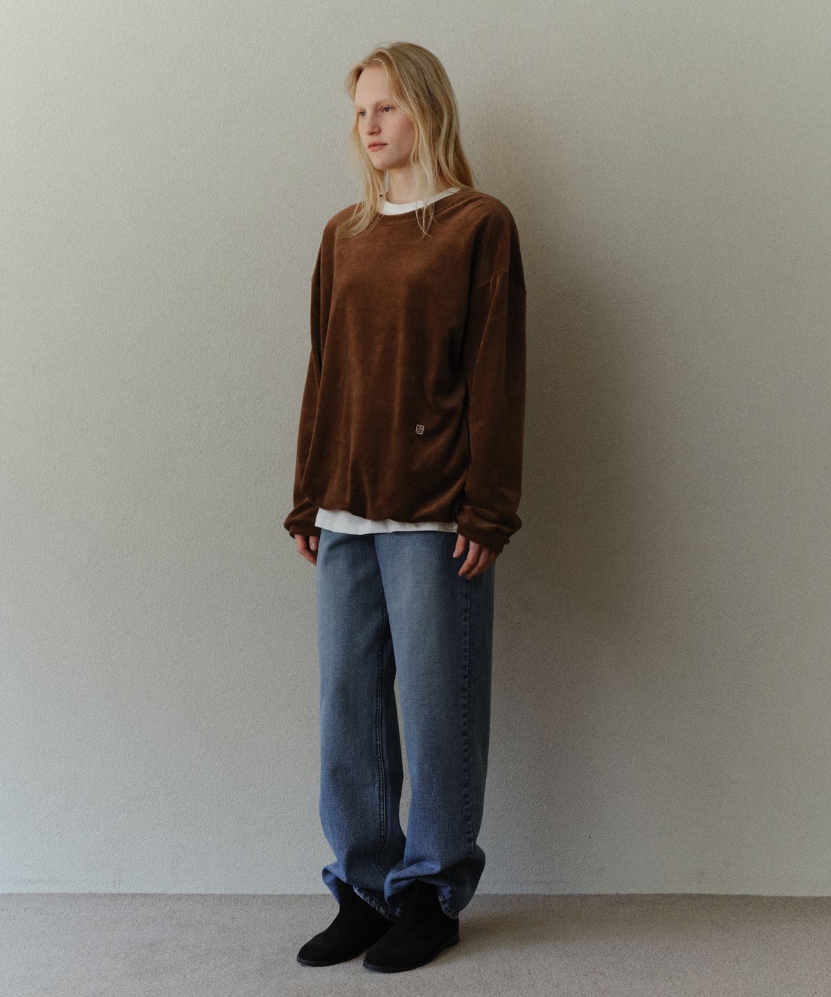 유라고(URAGO) Veloa string t-shirt