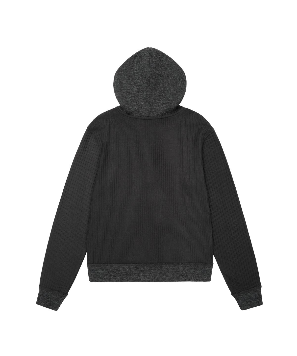 아캄(AAKAM) CROS2 Contrast Button Hoodie (Black)