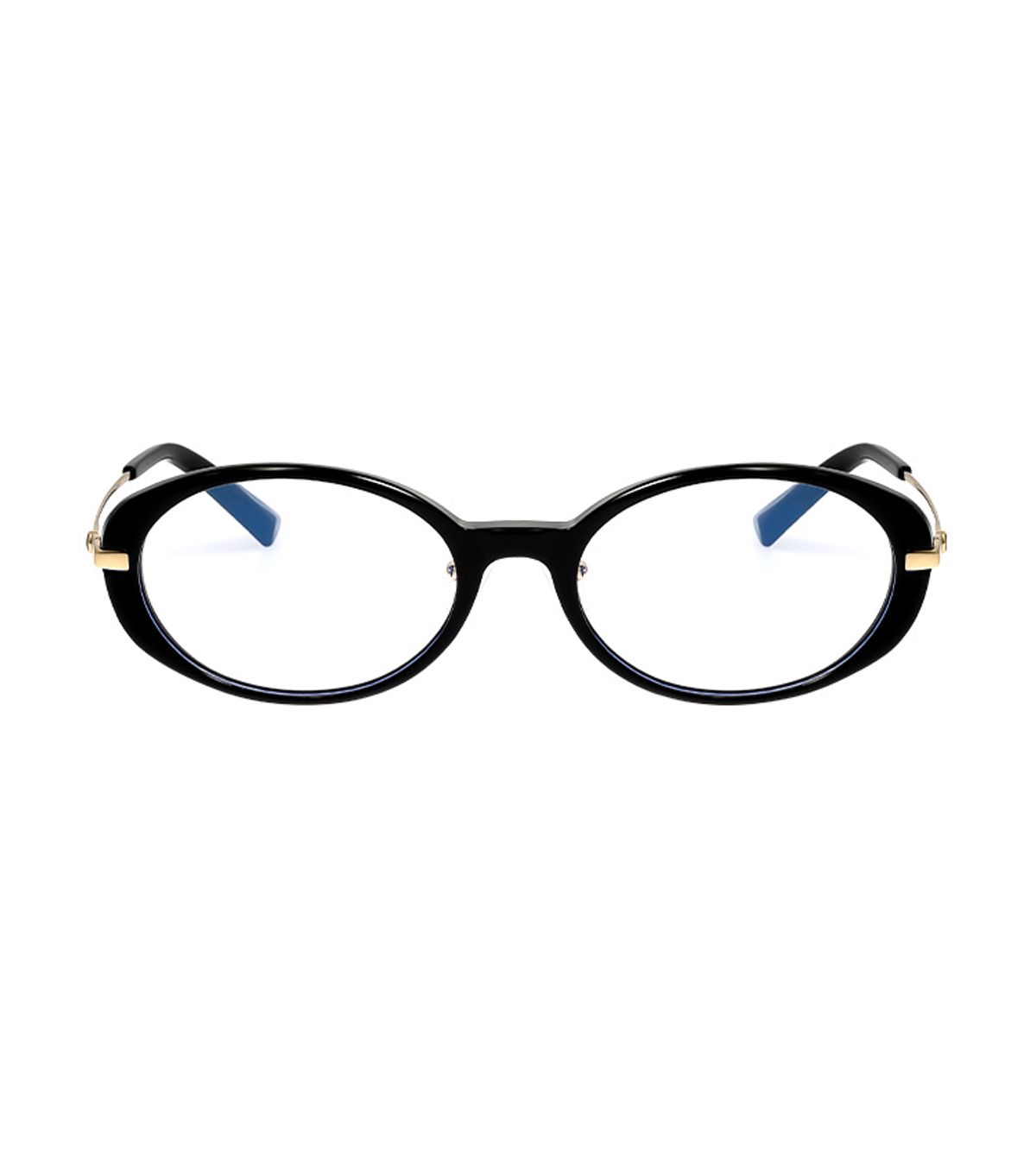헌터 아이웨어(HUNTEREYEWEAR) [WOMAN] 라운드 콤비네이션 클립온 선글라스 - 블랙 HTB27