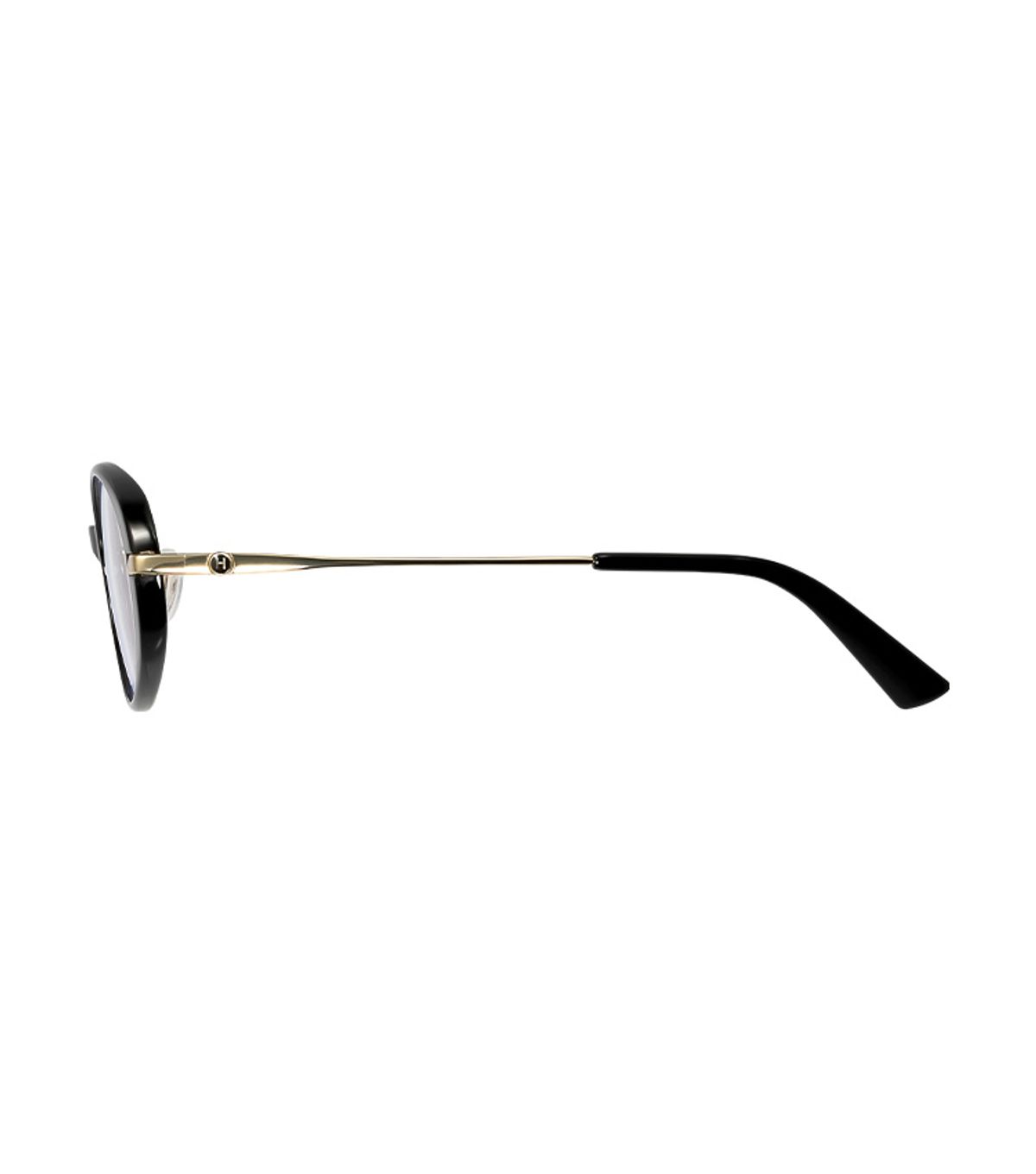 헌터 아이웨어(HUNTEREYEWEAR) [WOMAN] 라운드 콤비네이션 클립온 선글라스 - 블랙 HTB27
