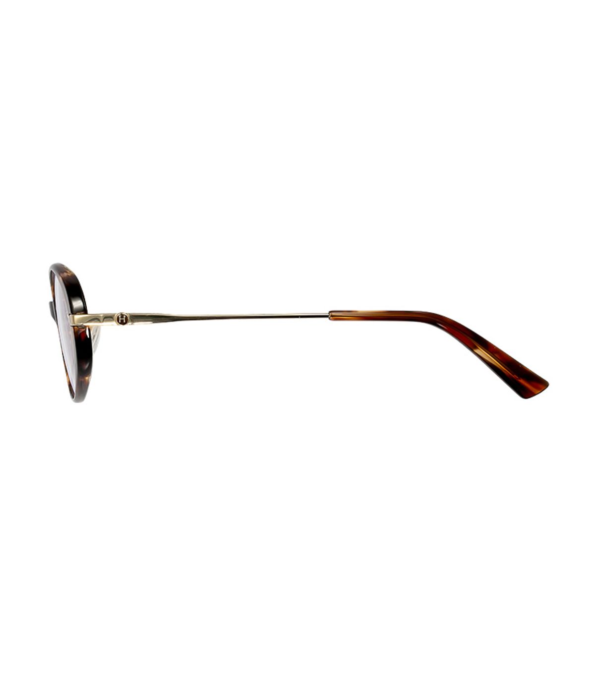 헌터 아이웨어(HUNTEREYEWEAR) [WOMAN] 라운드 콤비네이션 클립온 선글라스 - 하바나 HTB27