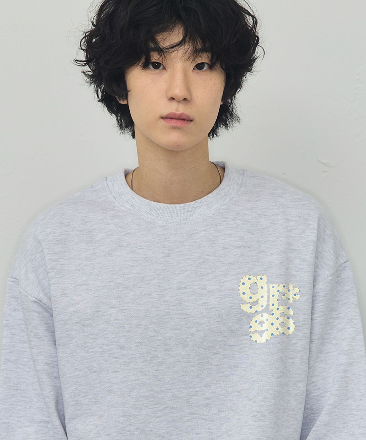 그레이버(GRAVER) [UNISEX]스몰 GRAE-S DOT 맨투맨_4color