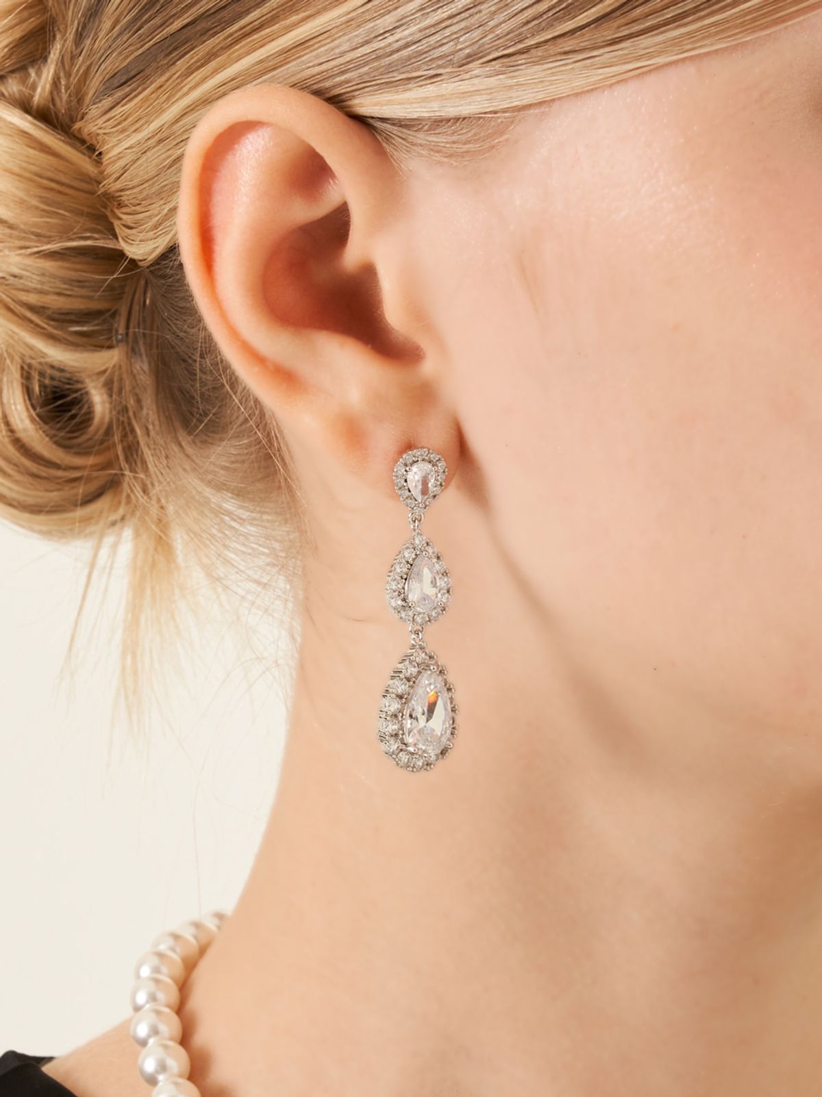가이거주얼리(GEIGERJEWELRY) 18K GF 빅 드롭 물방울 귀걸이 GI8KPEE063