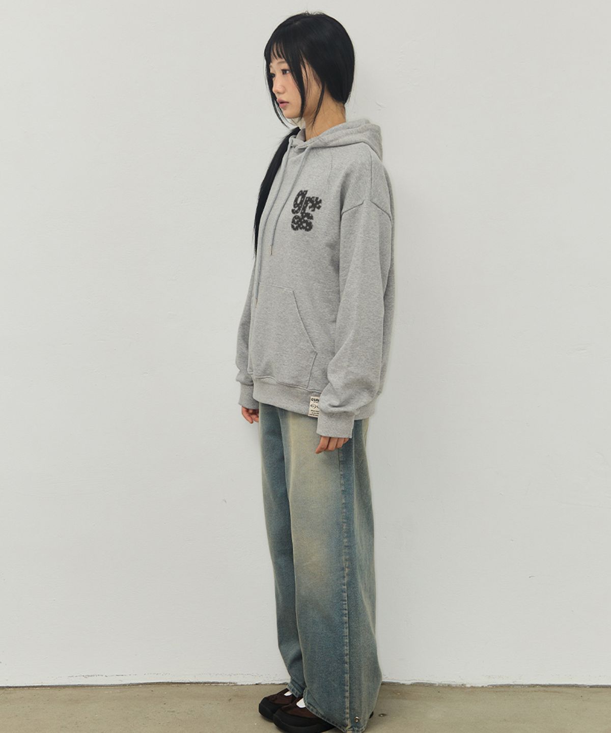 그레이버(GRAVER) [UNISEX]스몰 GRAE-S DOT 후드티_4color
