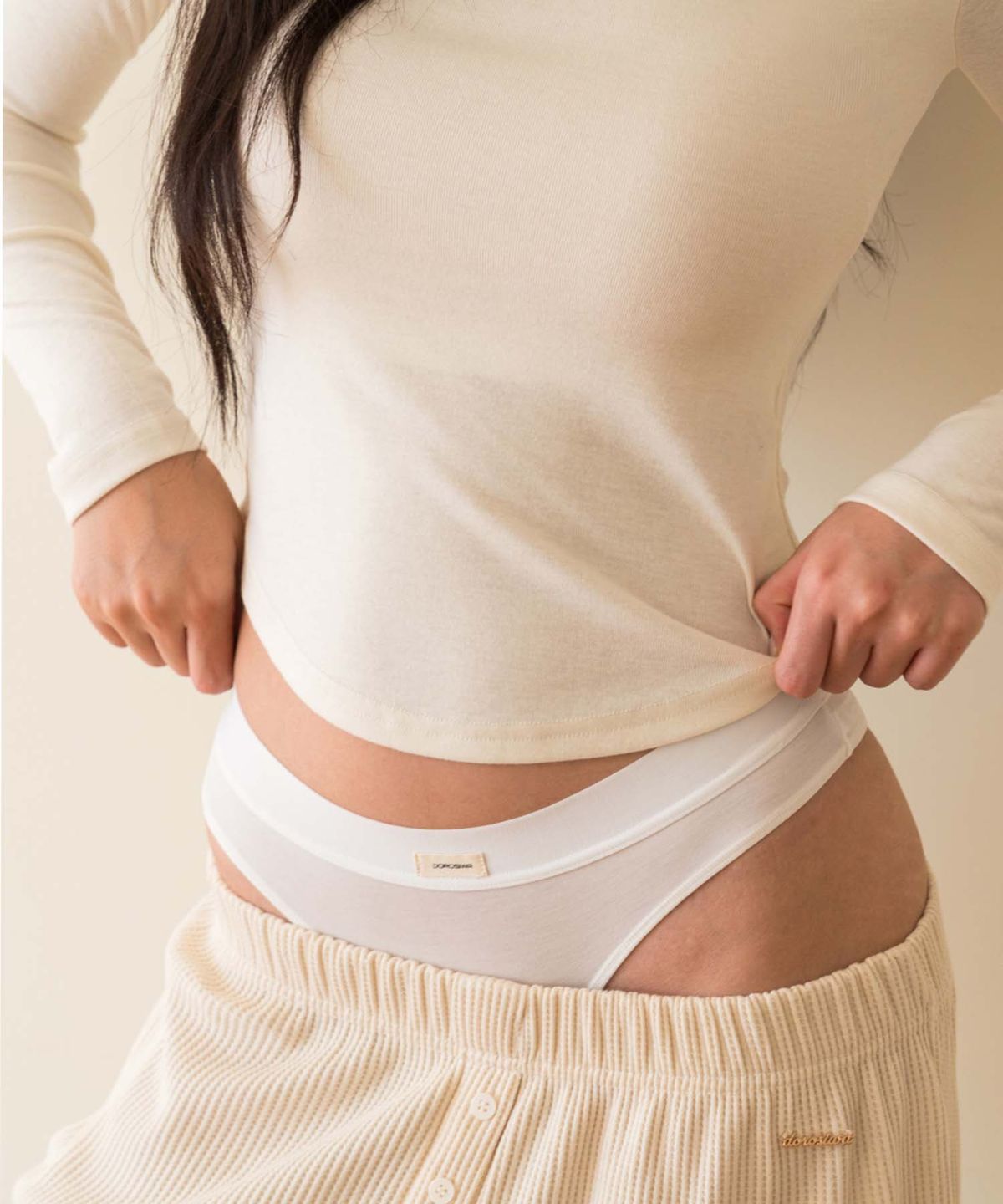 도로시와(DOROSIWA) Minimal Garments Modal Cheeky Panties