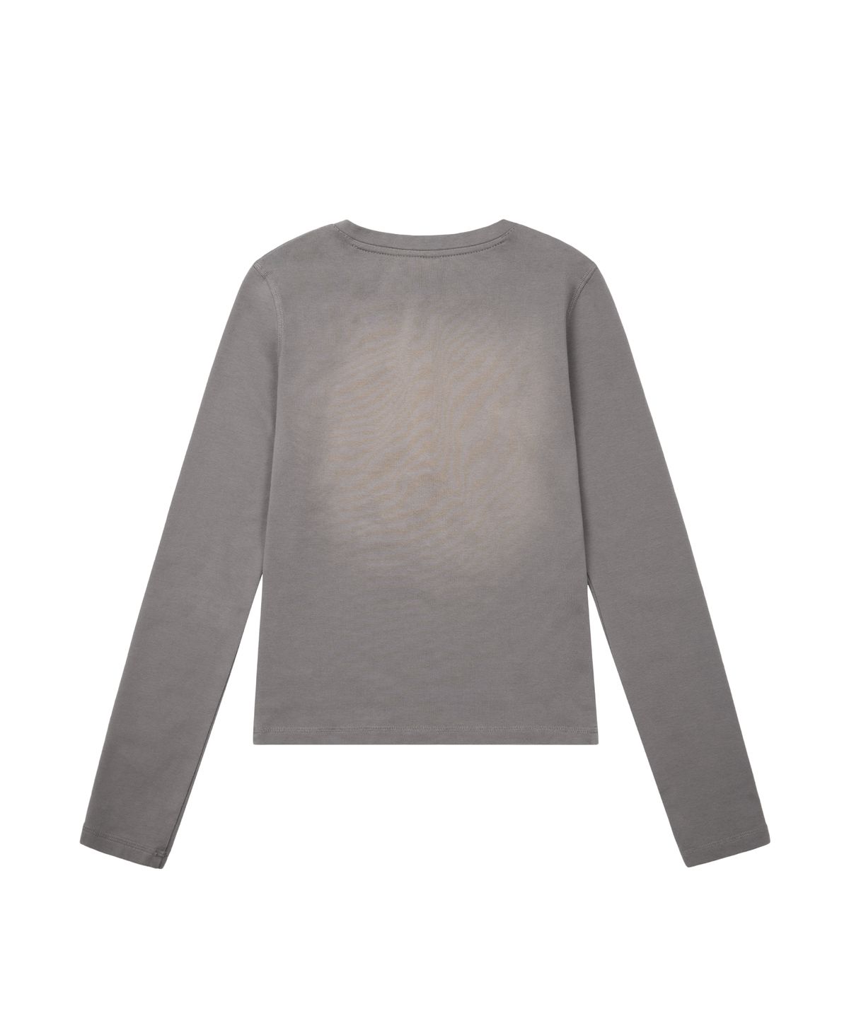아캄(AAKAM) Button Lettering Long Sleeve (Brown)