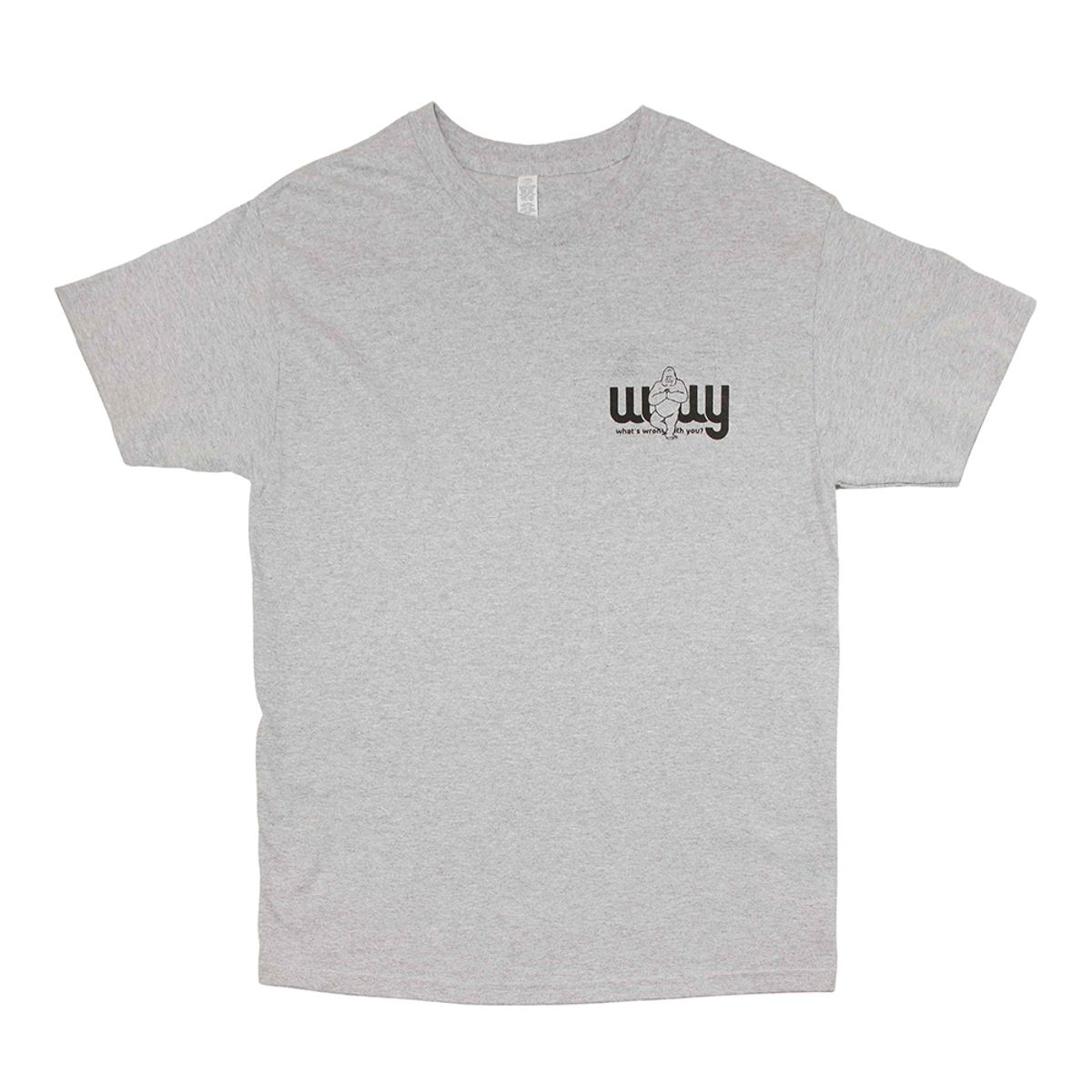 따따따와(WWWY) [WWWY]고릴라마스떼 이너피스 고릴라 반팔티셔츠(2colors)