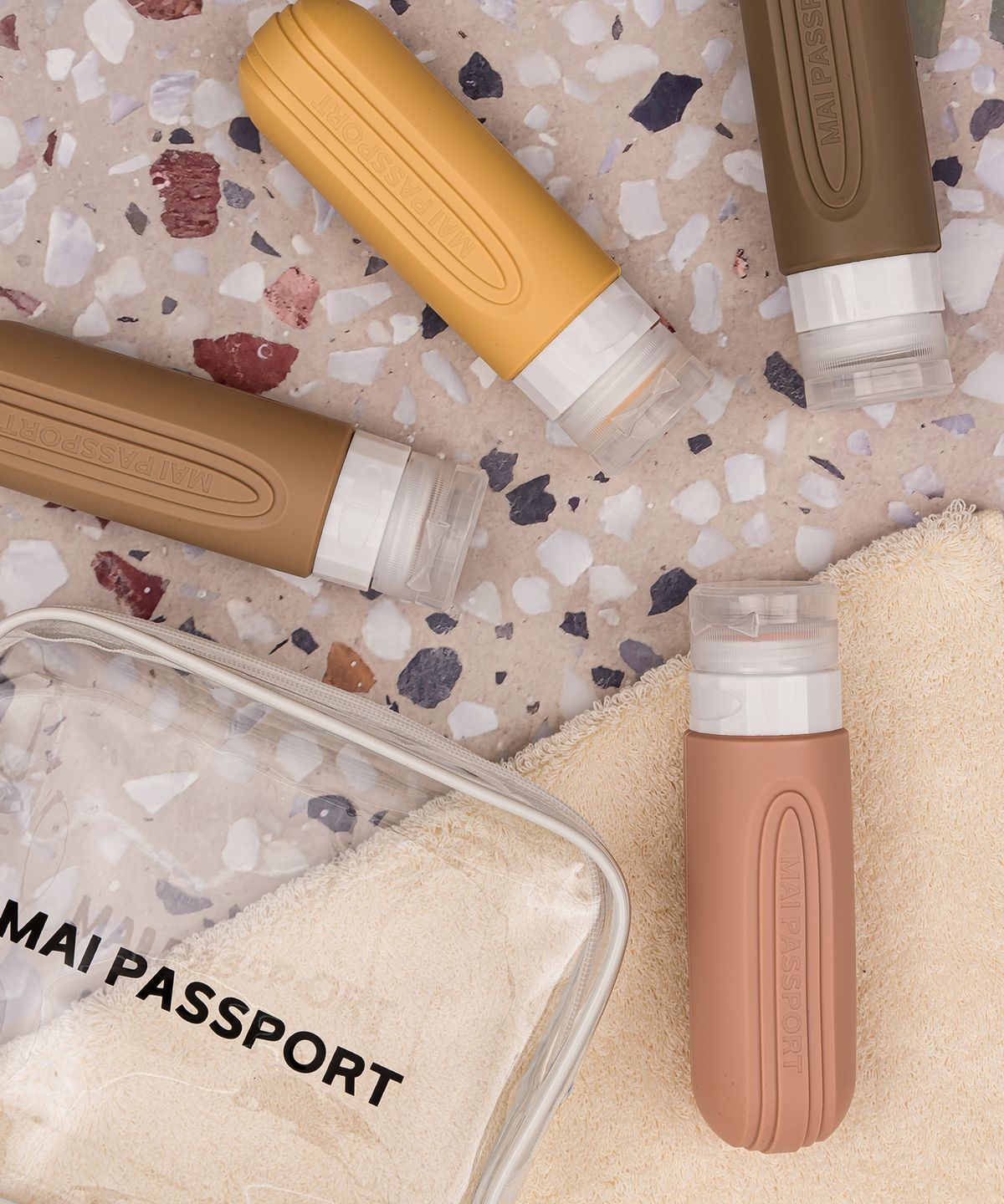 마이패스포트(MAI PASSPORT) 여행용 공병 4종 세트