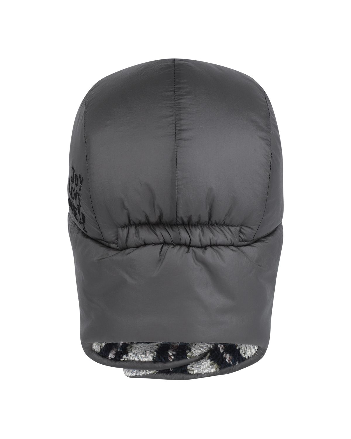 더뮤지엄비지터(THEMUSEUMVISITOR) PADDED TROOPER HAT (CHARCOAL)